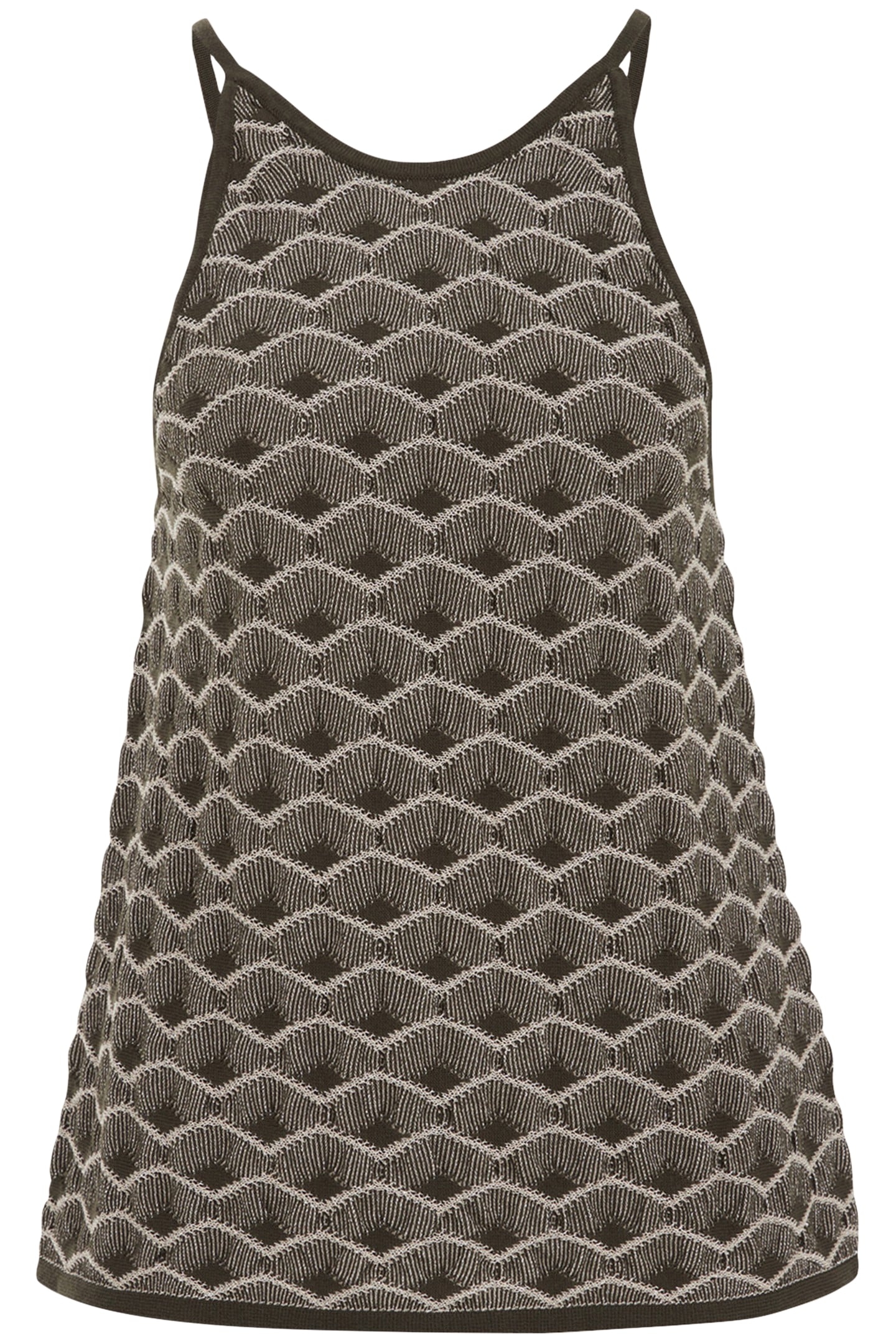 KNITTED PULLOVER DARK GREEN 4