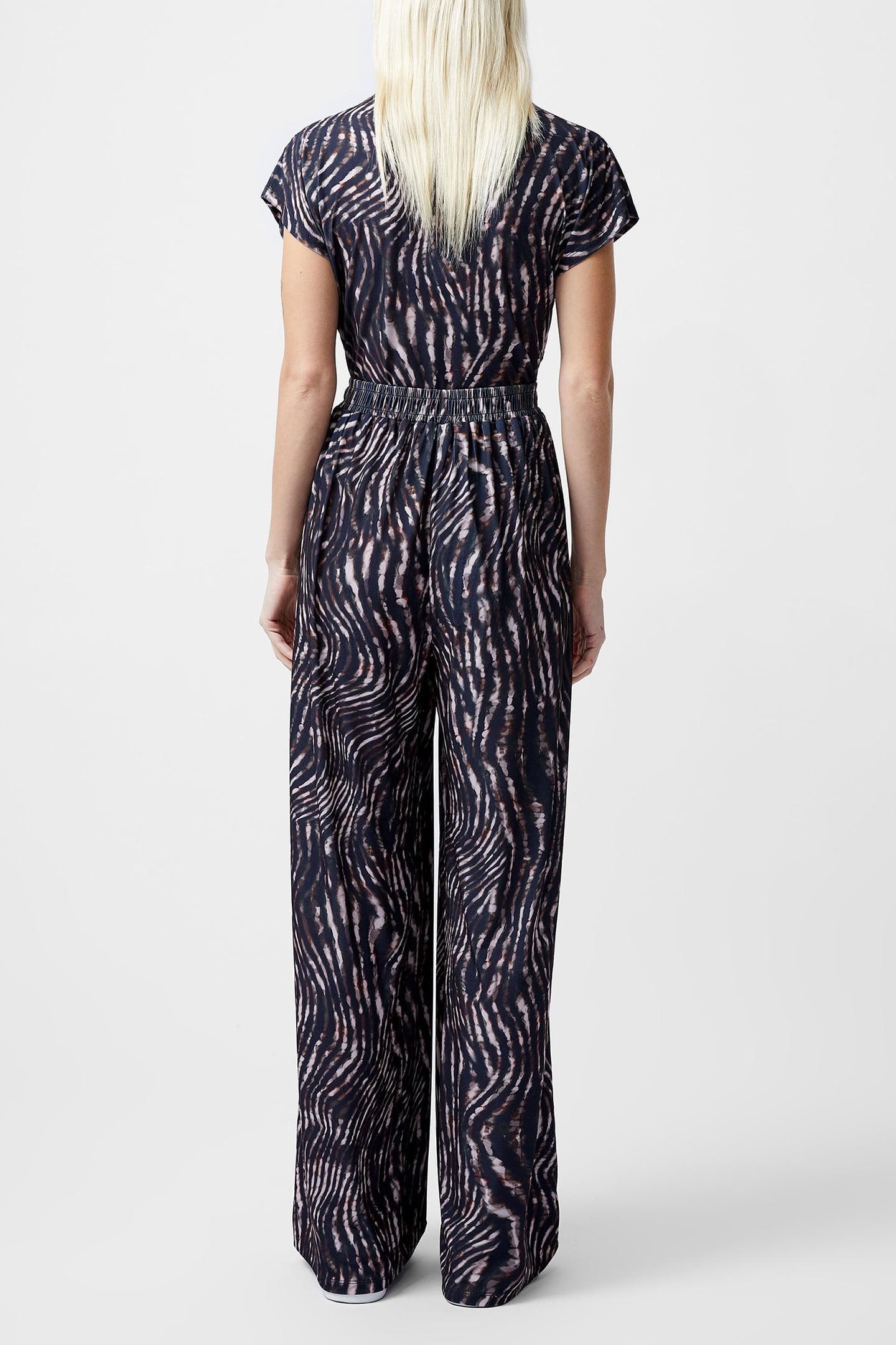 ZINA PORTIA TROUSER BROWN MULTI 3