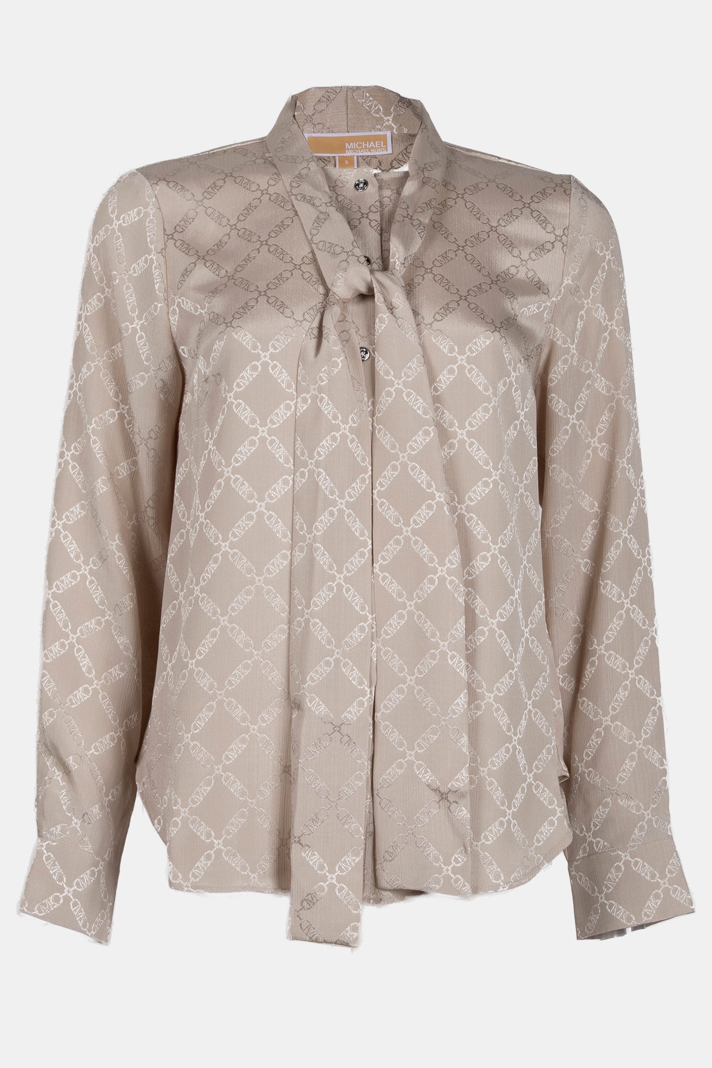 LOGO JCD BOW BLOUSE DUNE 1