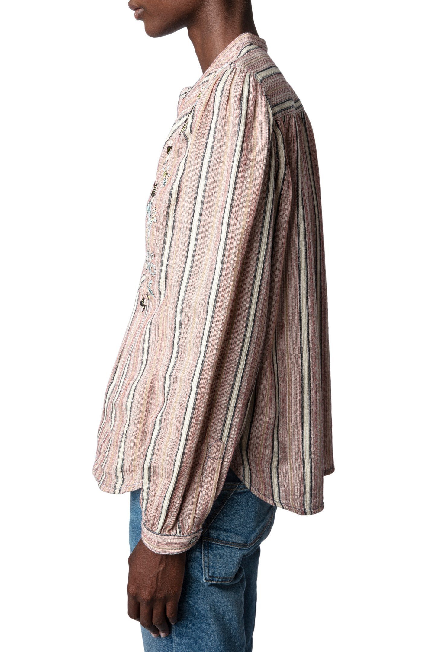 TEDA RAYE STRIPED BLOUSE JAPON 3