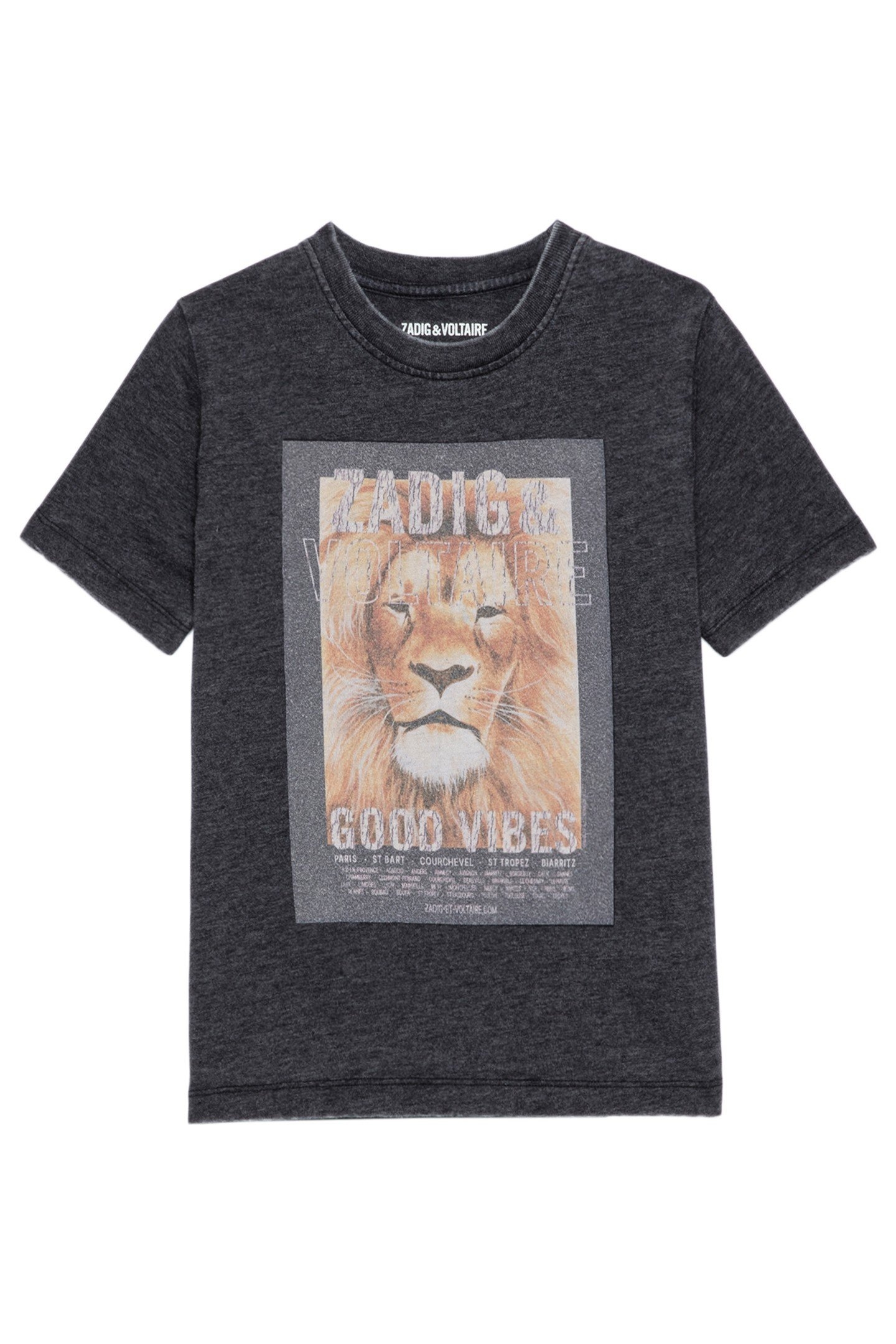 KITA BOYS SHORT SLEEVES GRIS CHINE 4