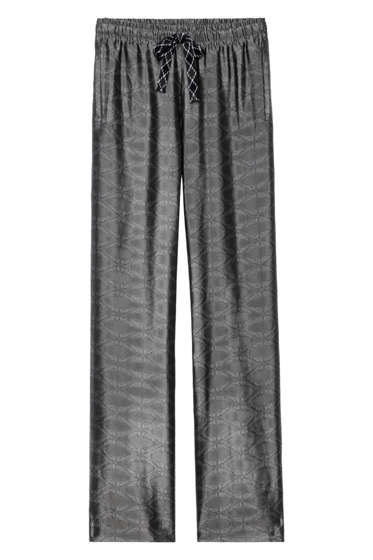 POMY JACQUARD WINGS PANTS ANTHRACITE 5