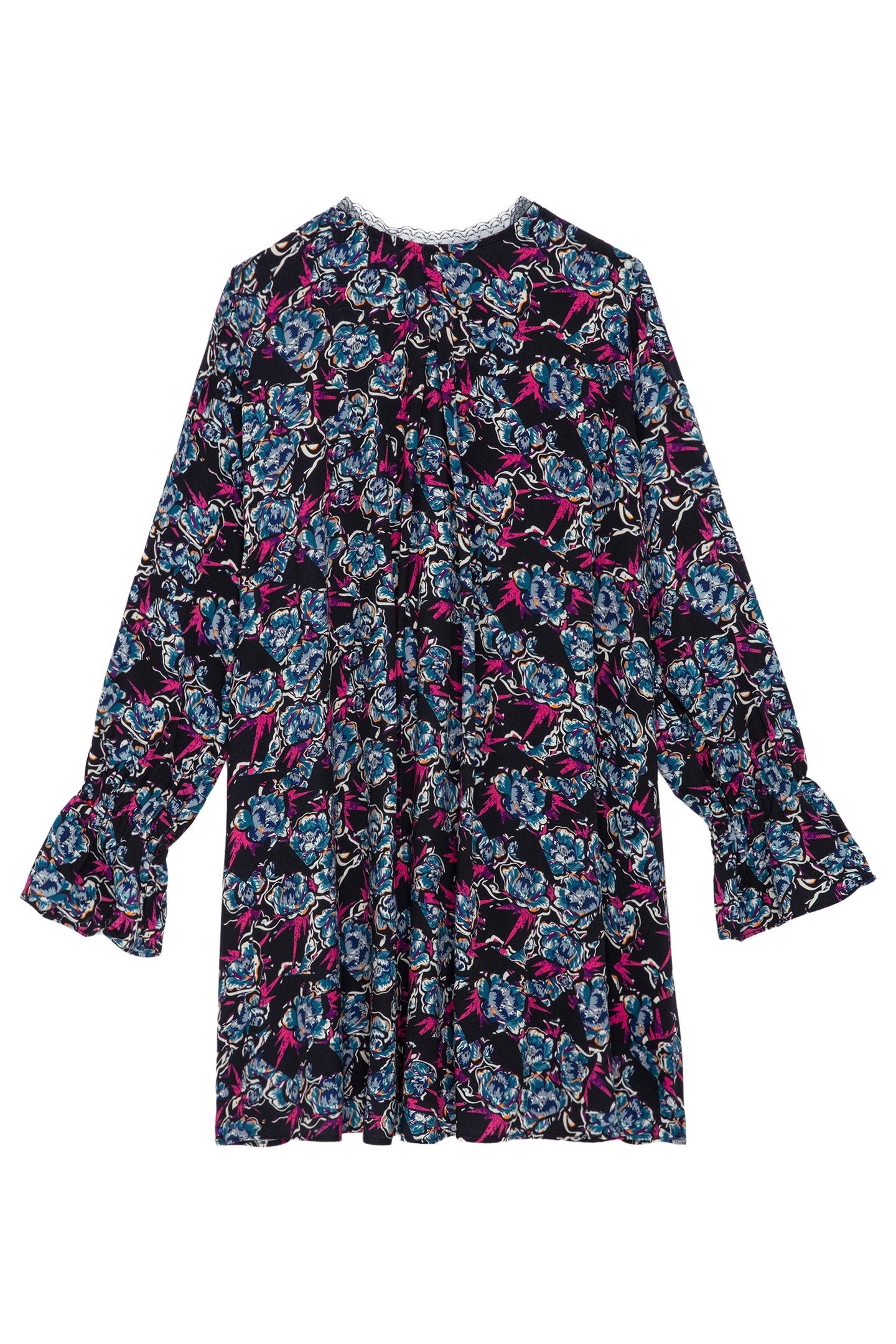 KAROLINA GIRLS DRESS DARK BLUE 2