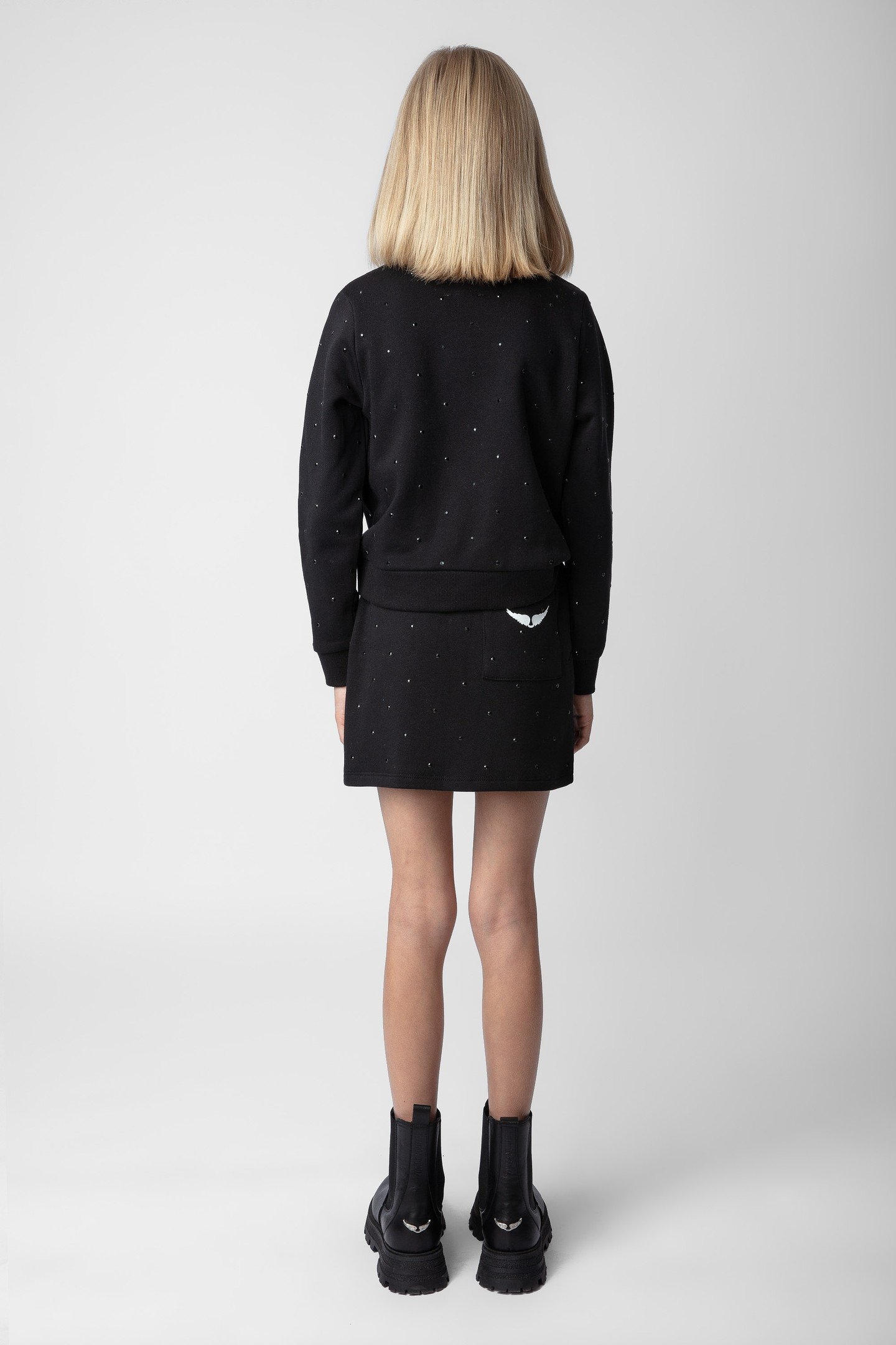 ALICE GIRLS SKIRT NOIR 2