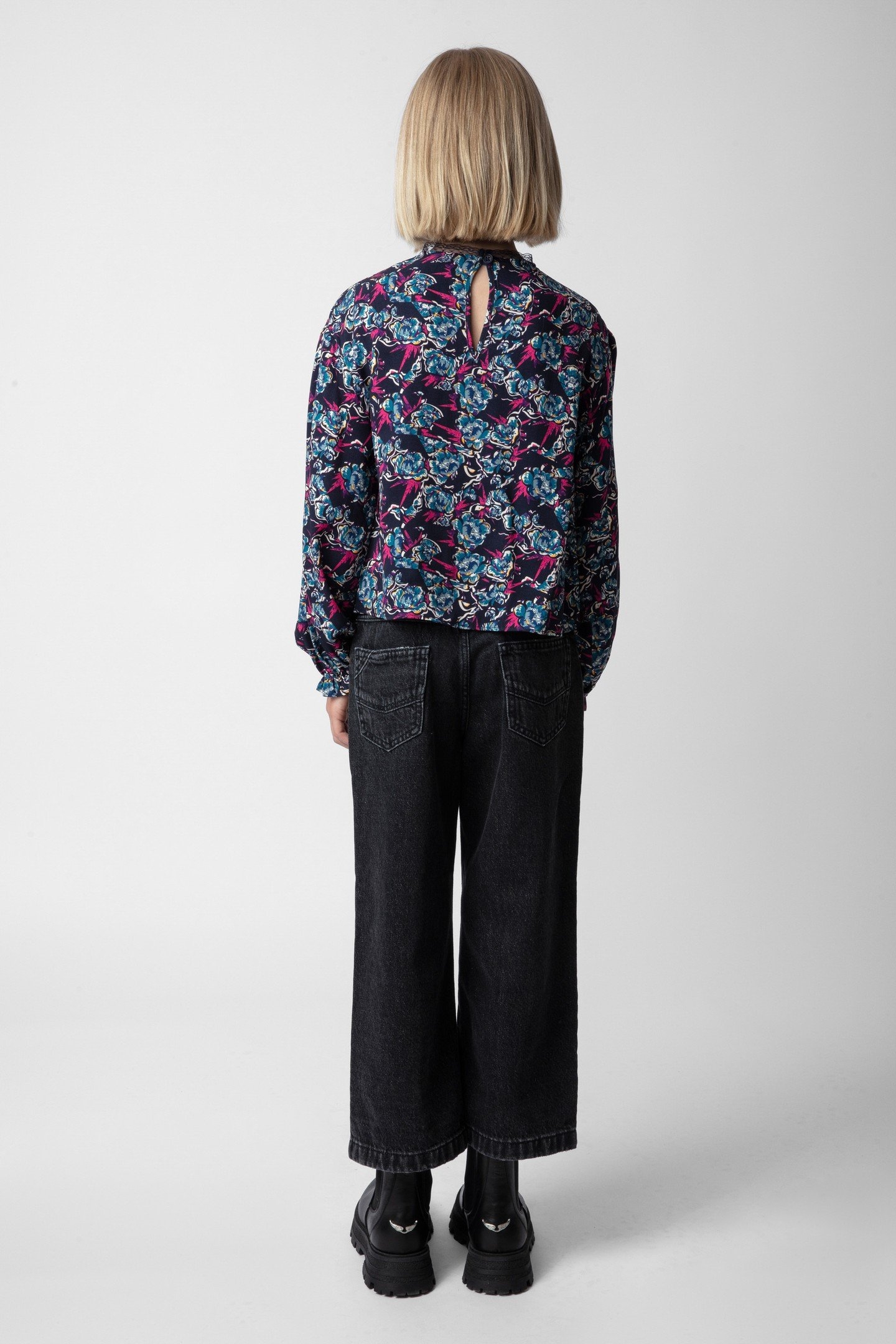 HIPPIE GIRLS DENIM JEAN NOIR 2