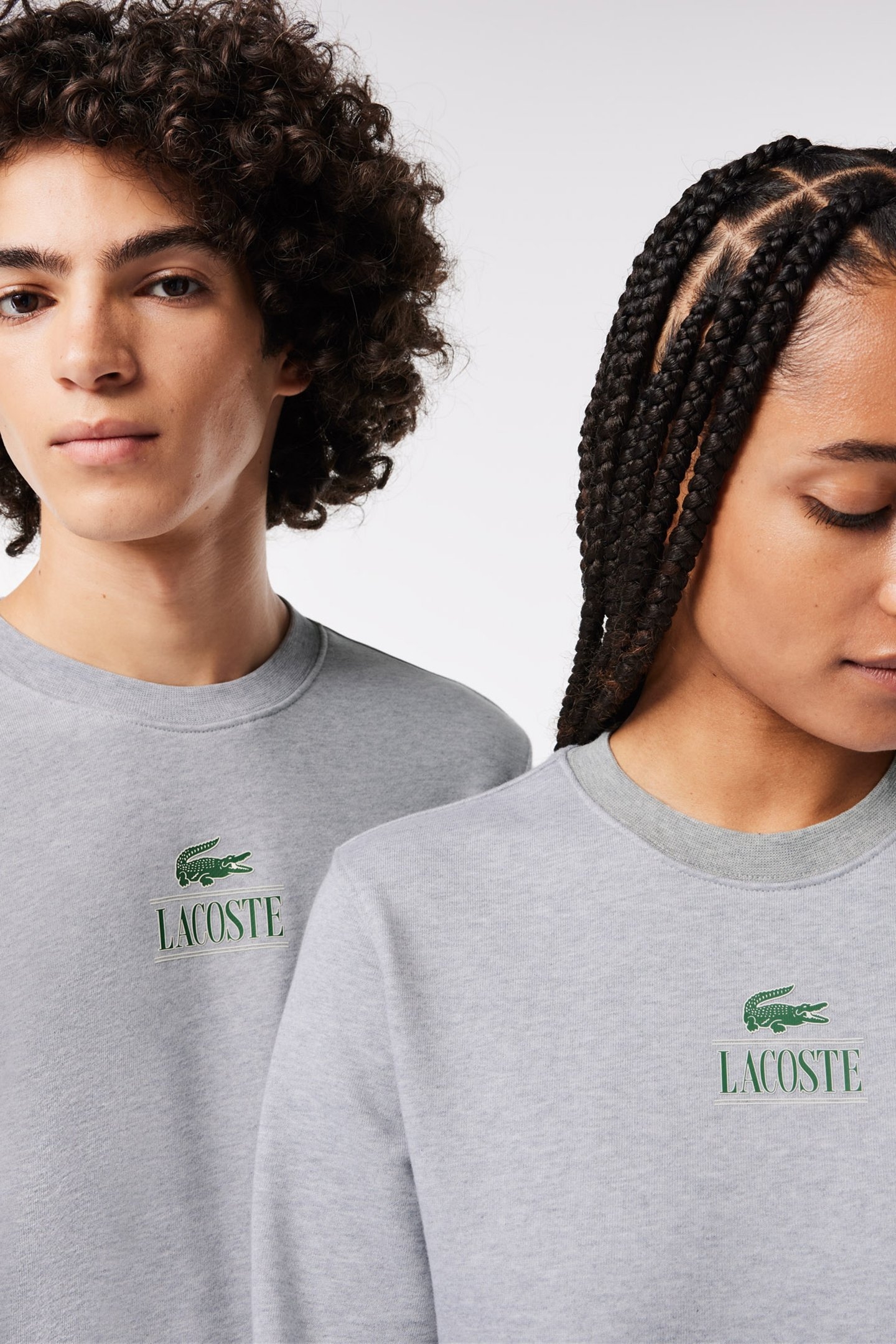 SWEATSHIRT SILVER CHINE 2