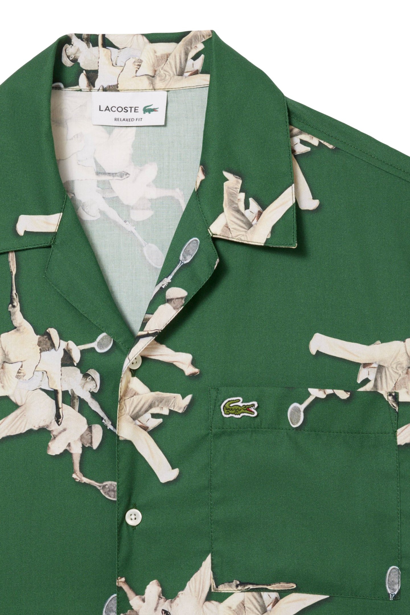 SHORTSLEEVE WOVEN SHIRT GREEN 8