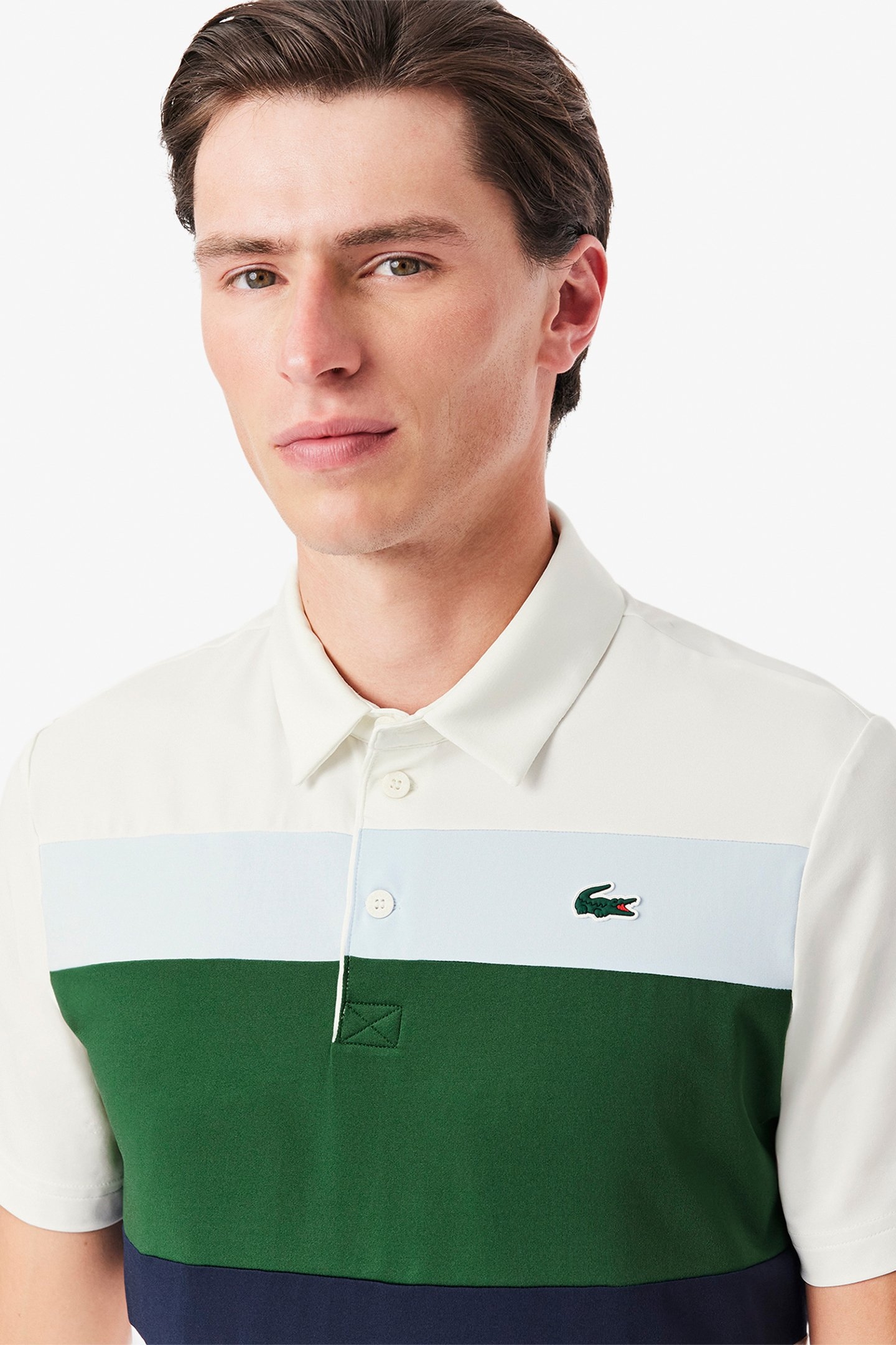 SHORTSLEEVE POLO FLOUR/GREEN-RILL 6