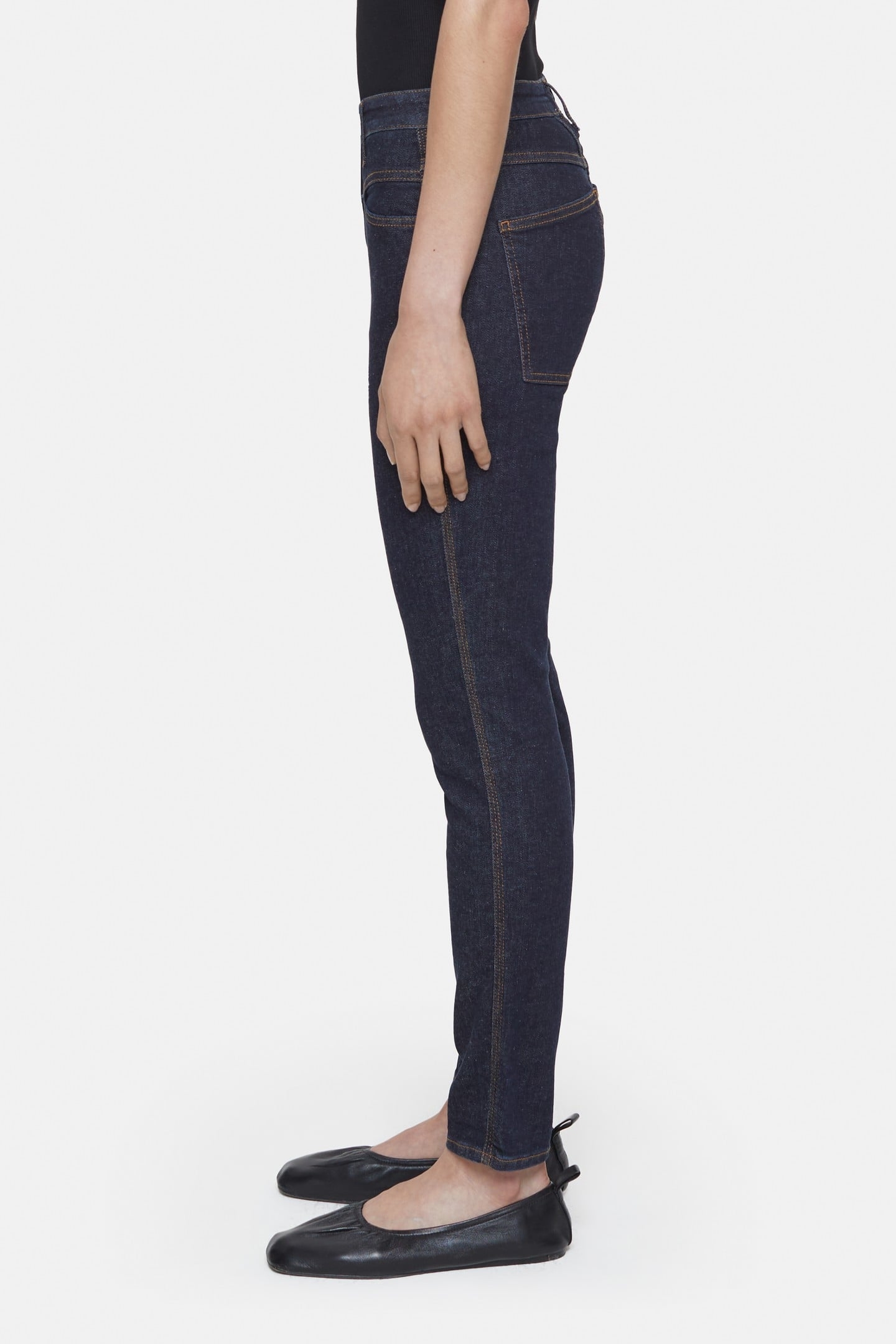SKINNY PUSHER JEANS DARK BLUE 5