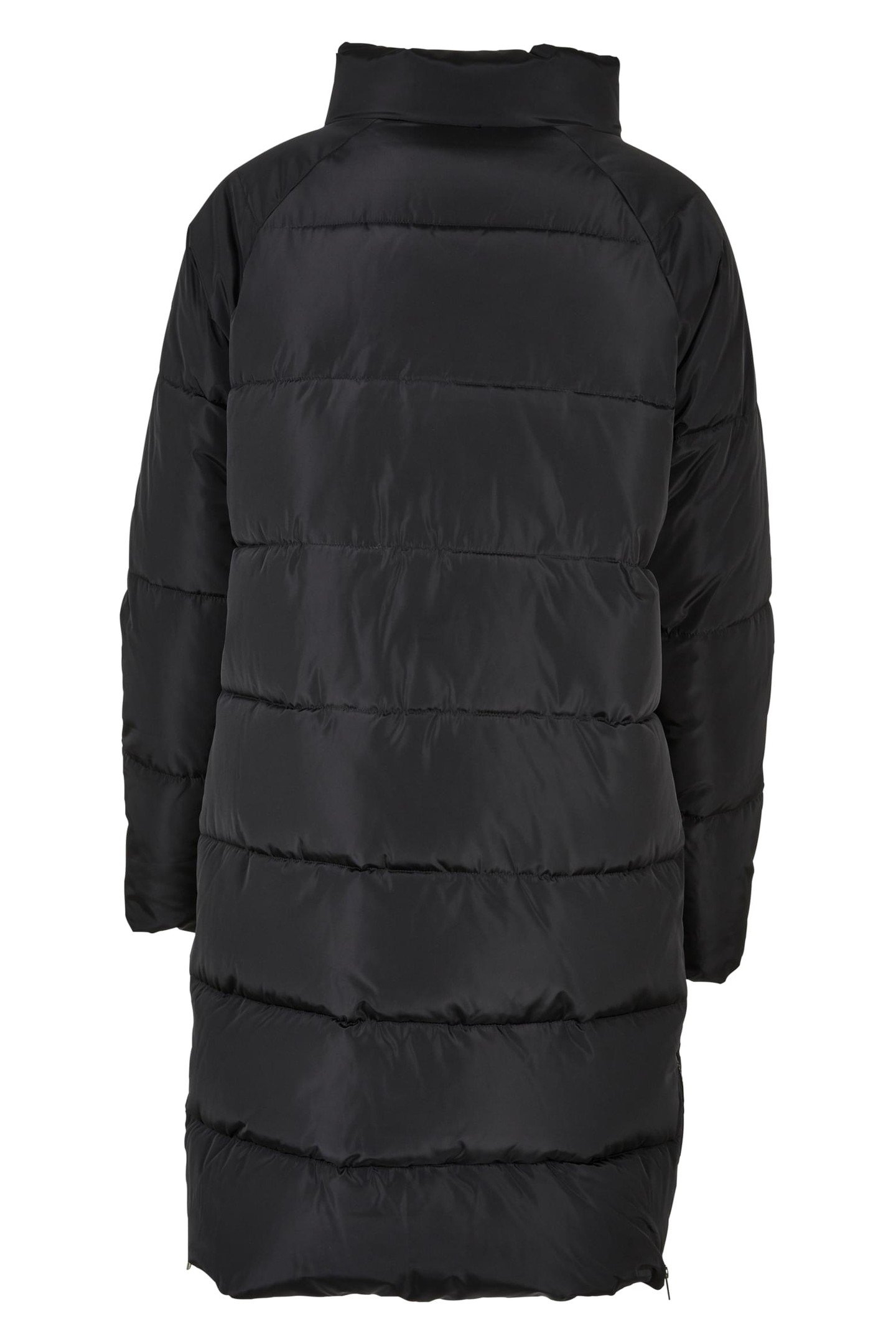 HIGH NECK PUFFER COAT BLACK 2
