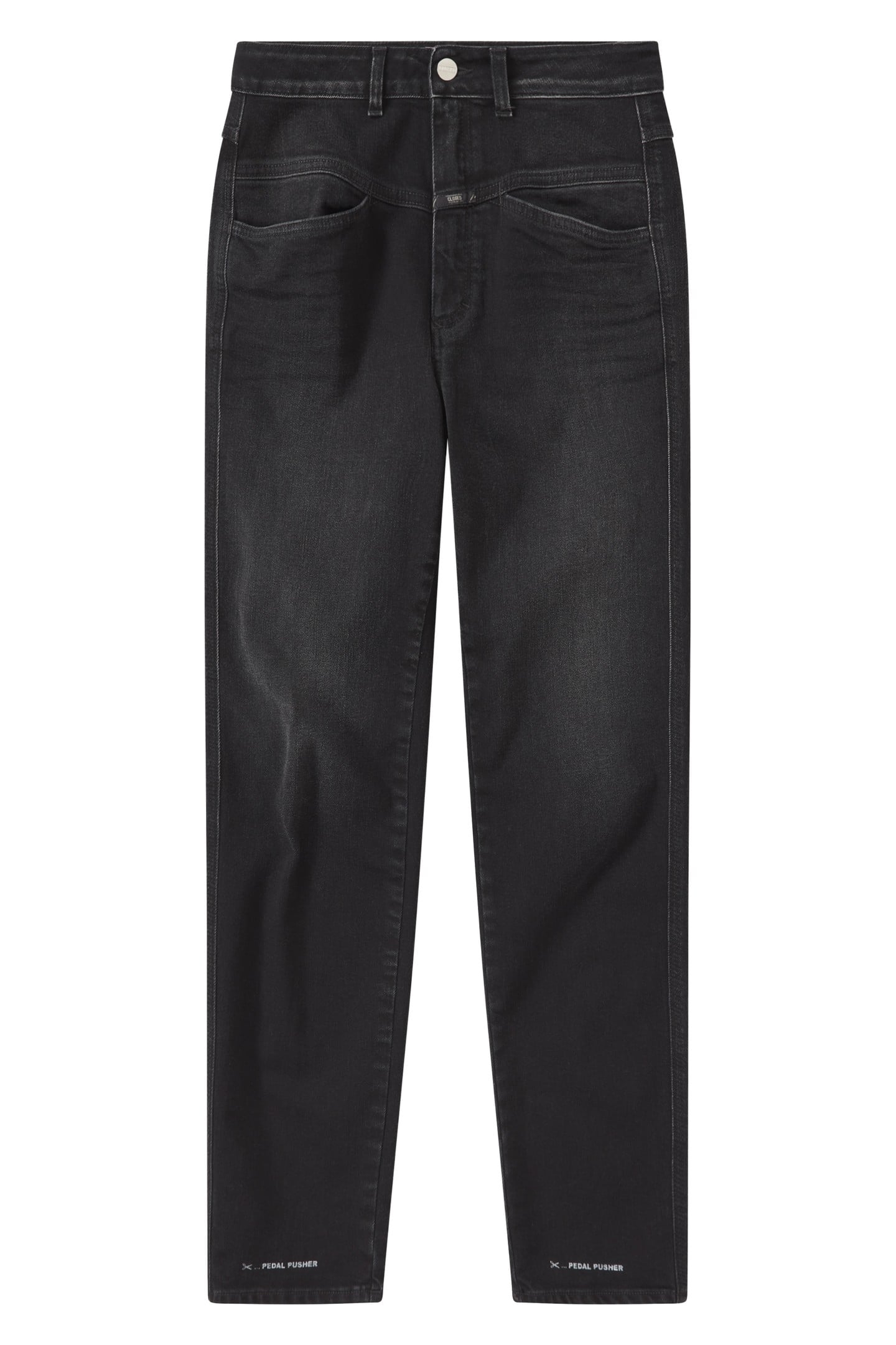 PEDAL PUSHER JEANS DARK GREY 5