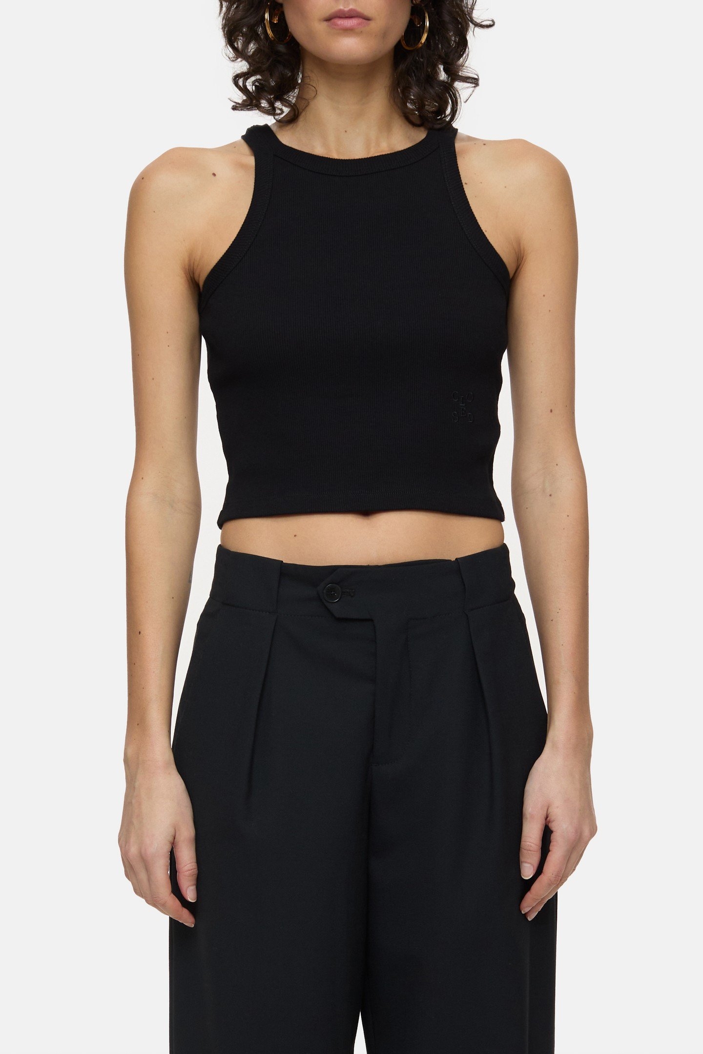 RACER TOP T-SHIRTS BLACK 1