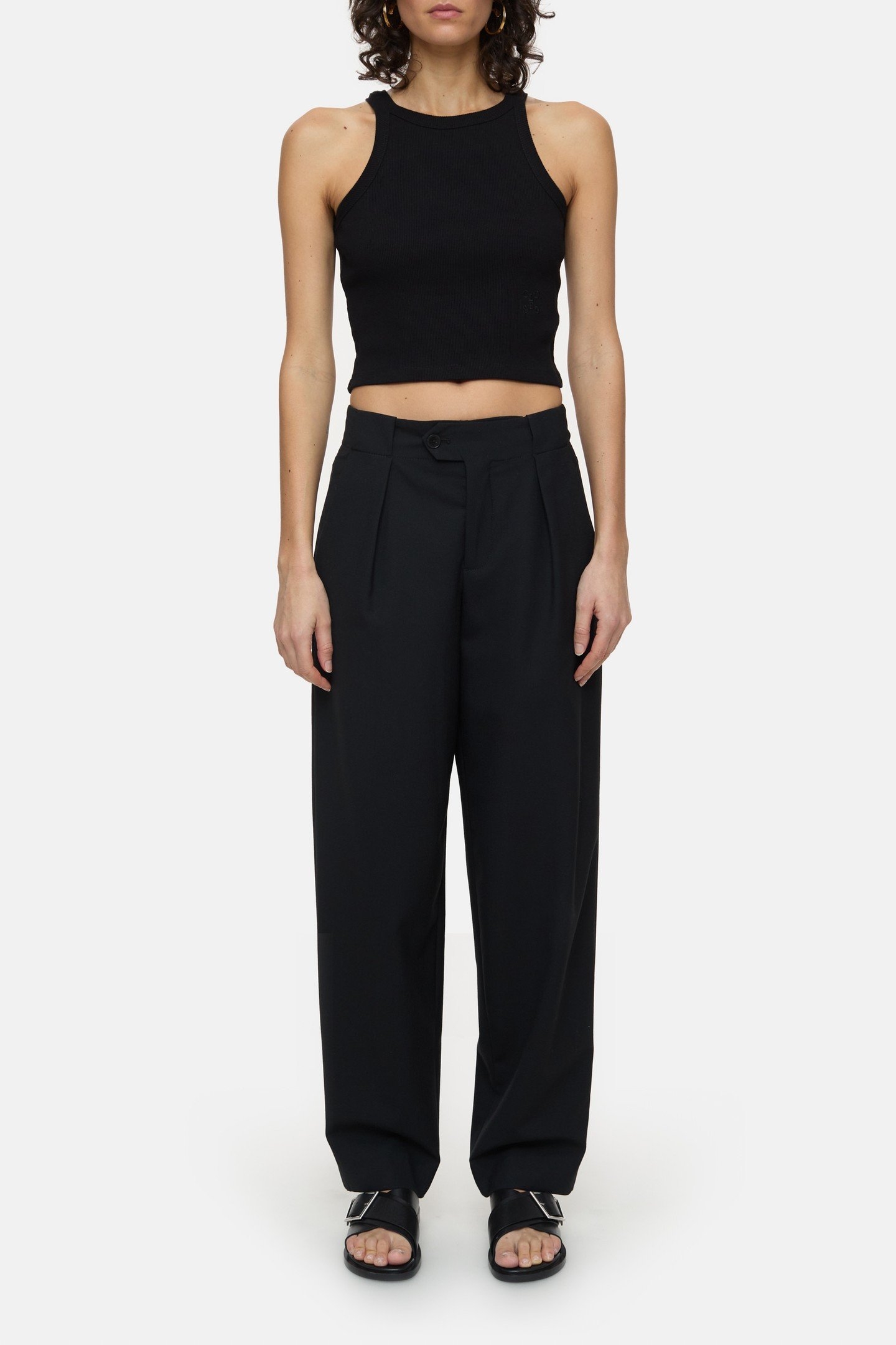 RACER TOP T-SHIRTS BLACK 2