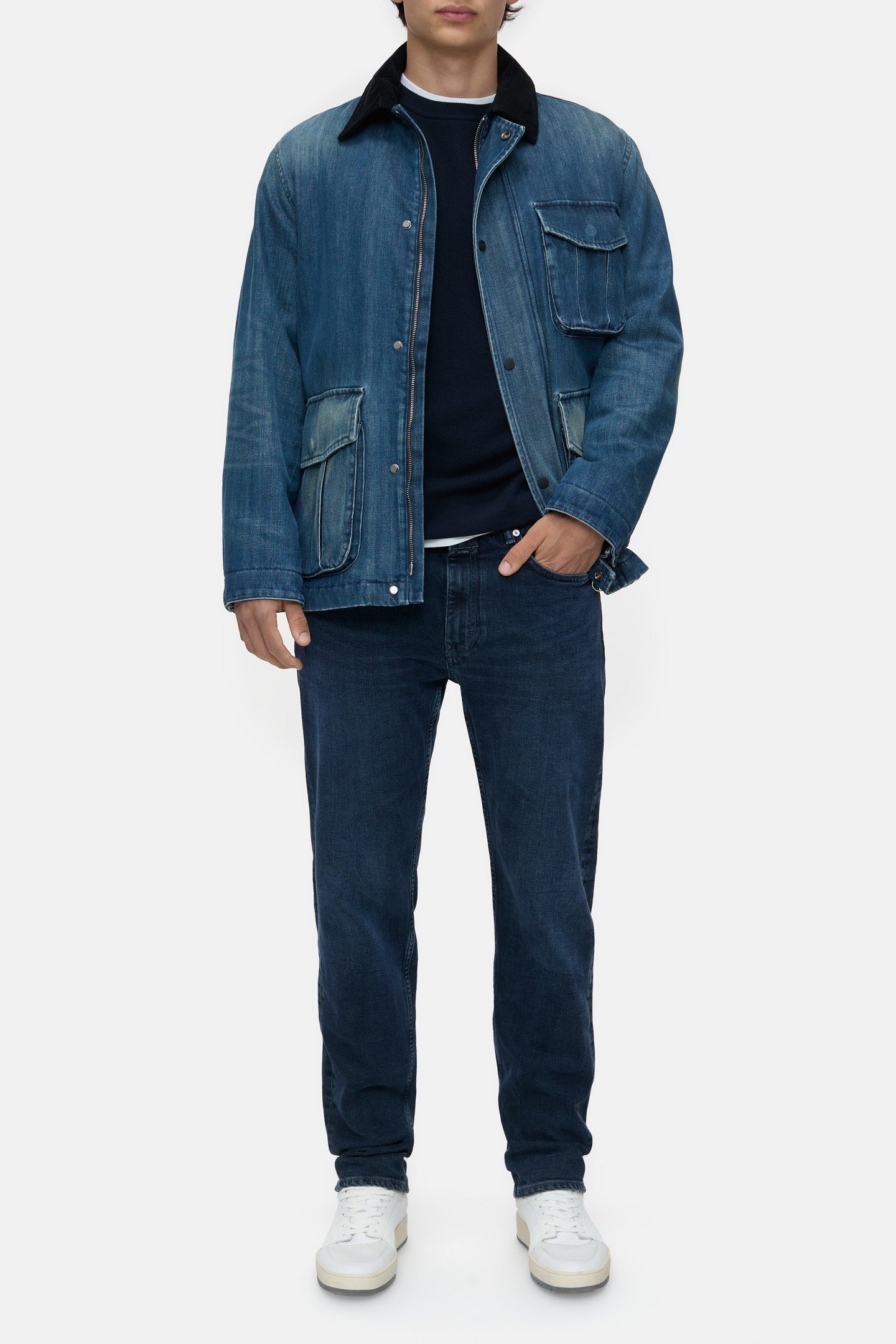 COOPER TRUE JEANS DARK BLUE 2