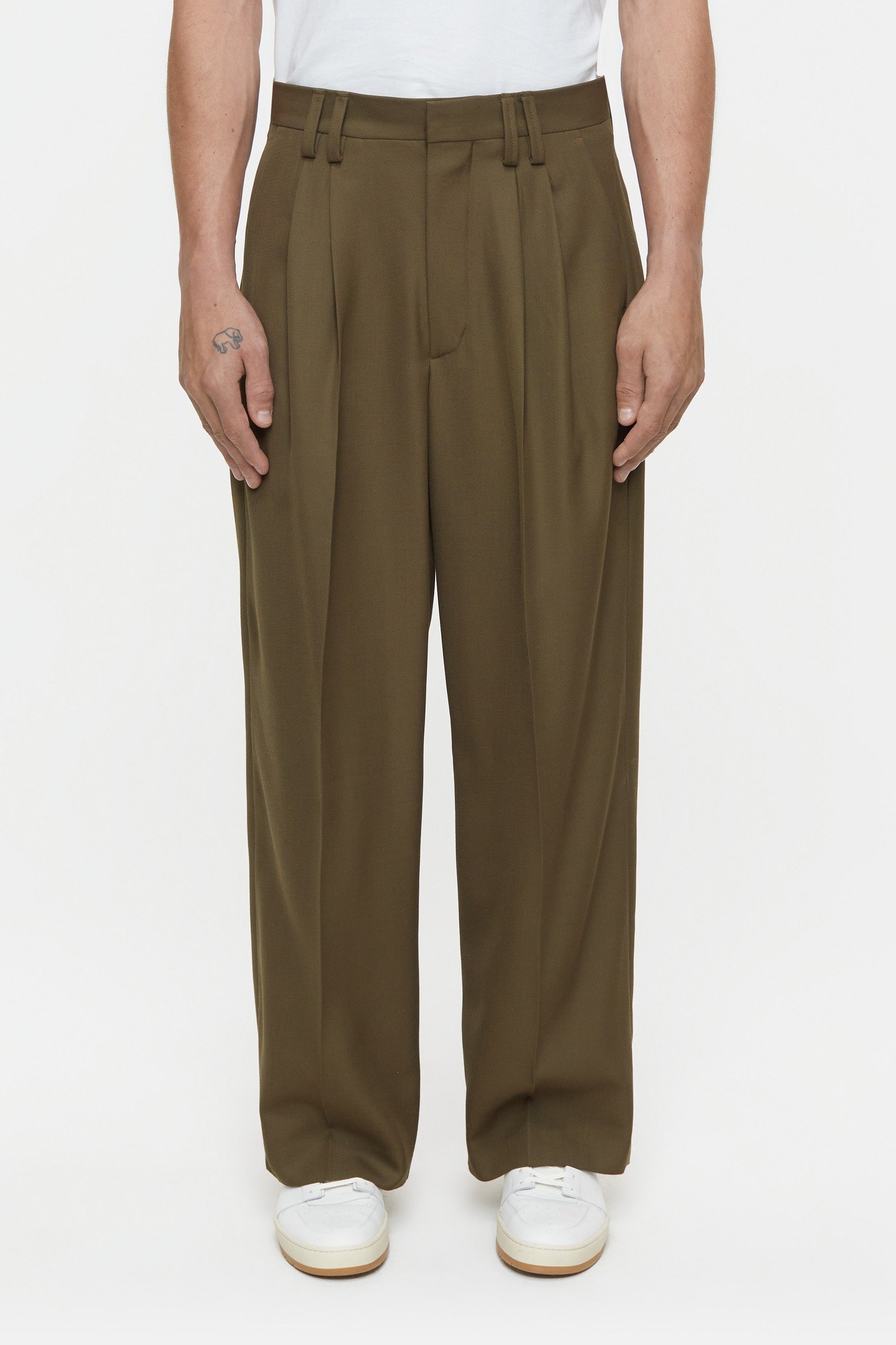 HOBART WIDE PANTS TEAK WOOD 6