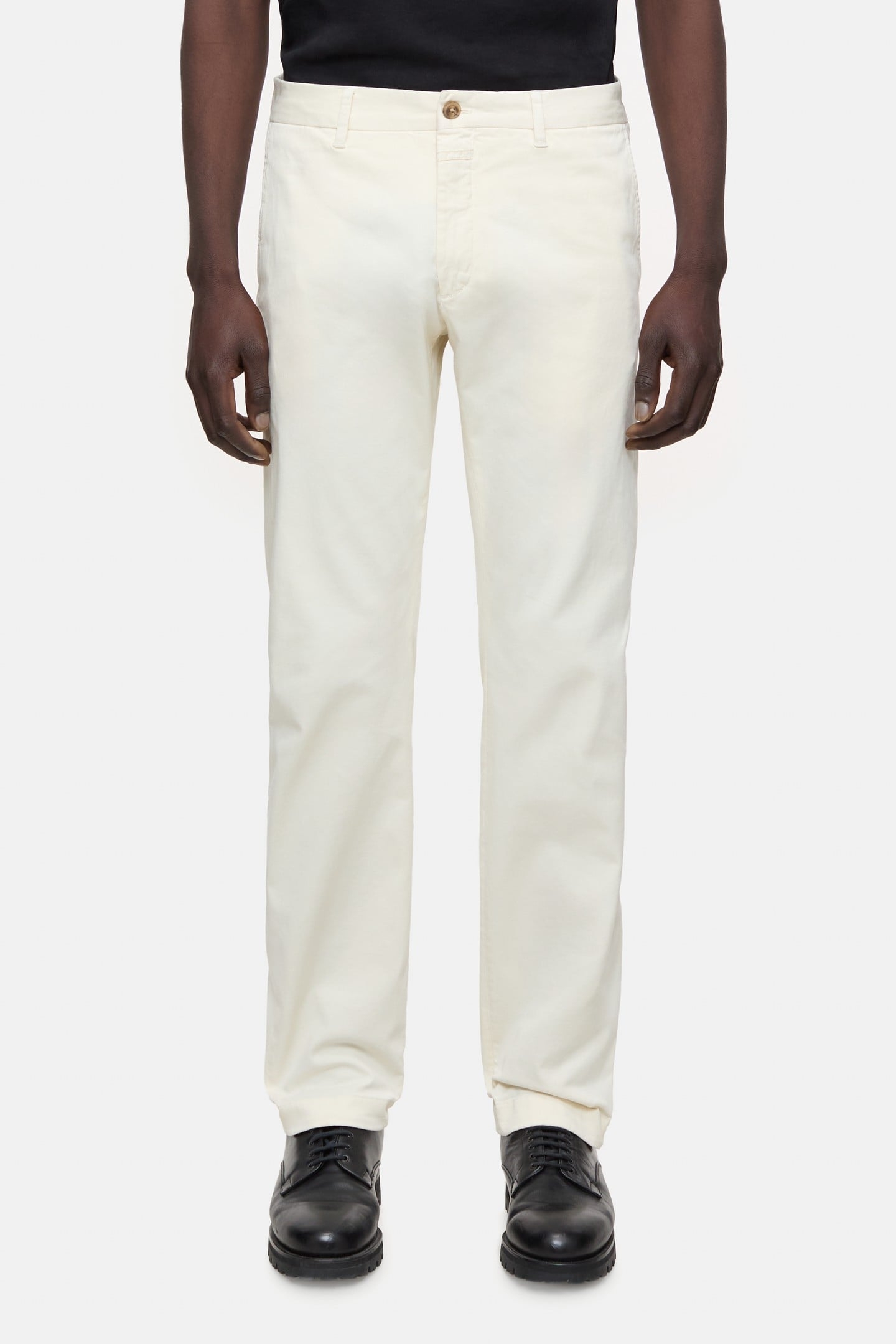 CLIFTON SLIM PANTS VANILLA CREAM 1