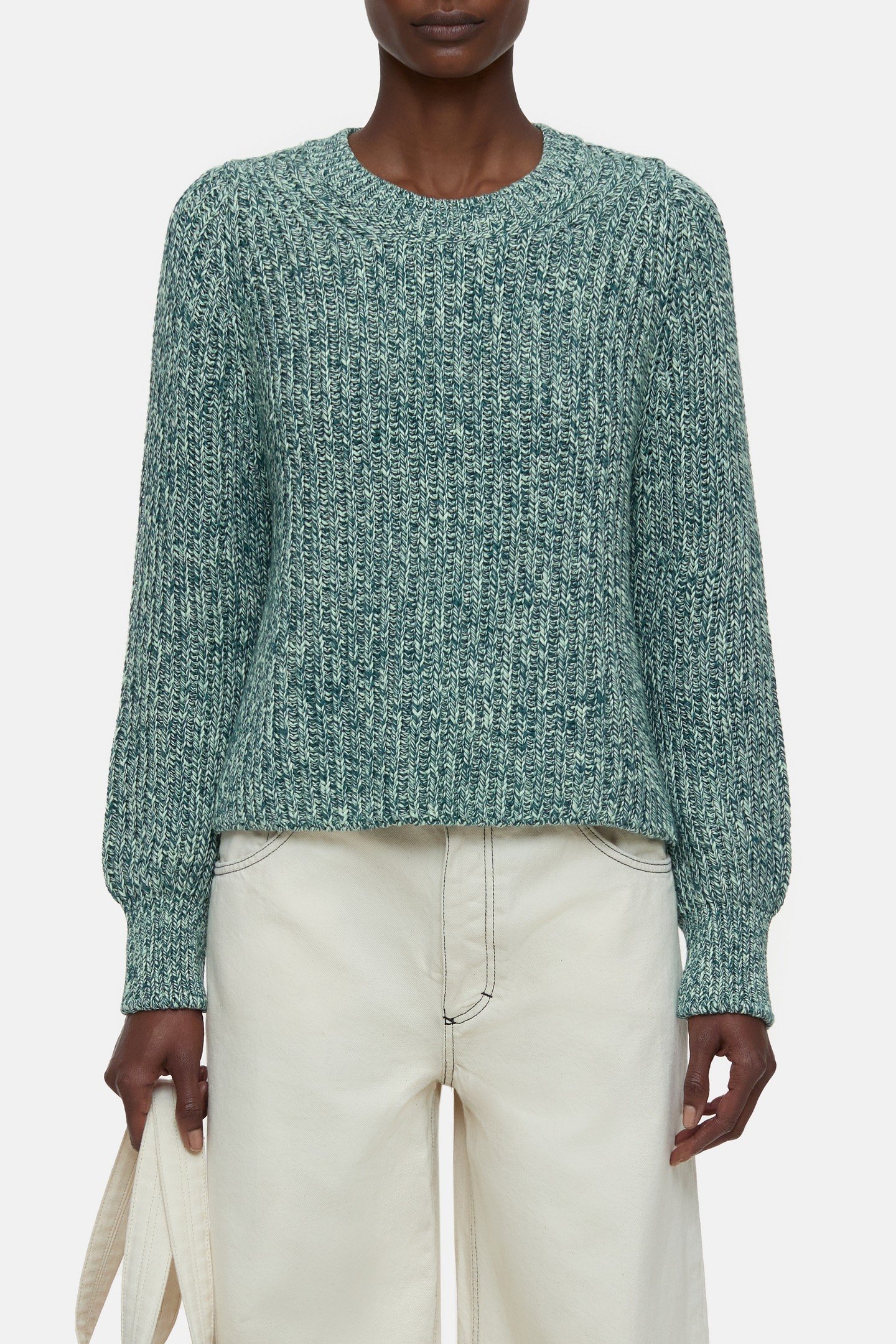 CREW NECK LONG SLEEVE KNITS MIDNIGHT LAKE 5