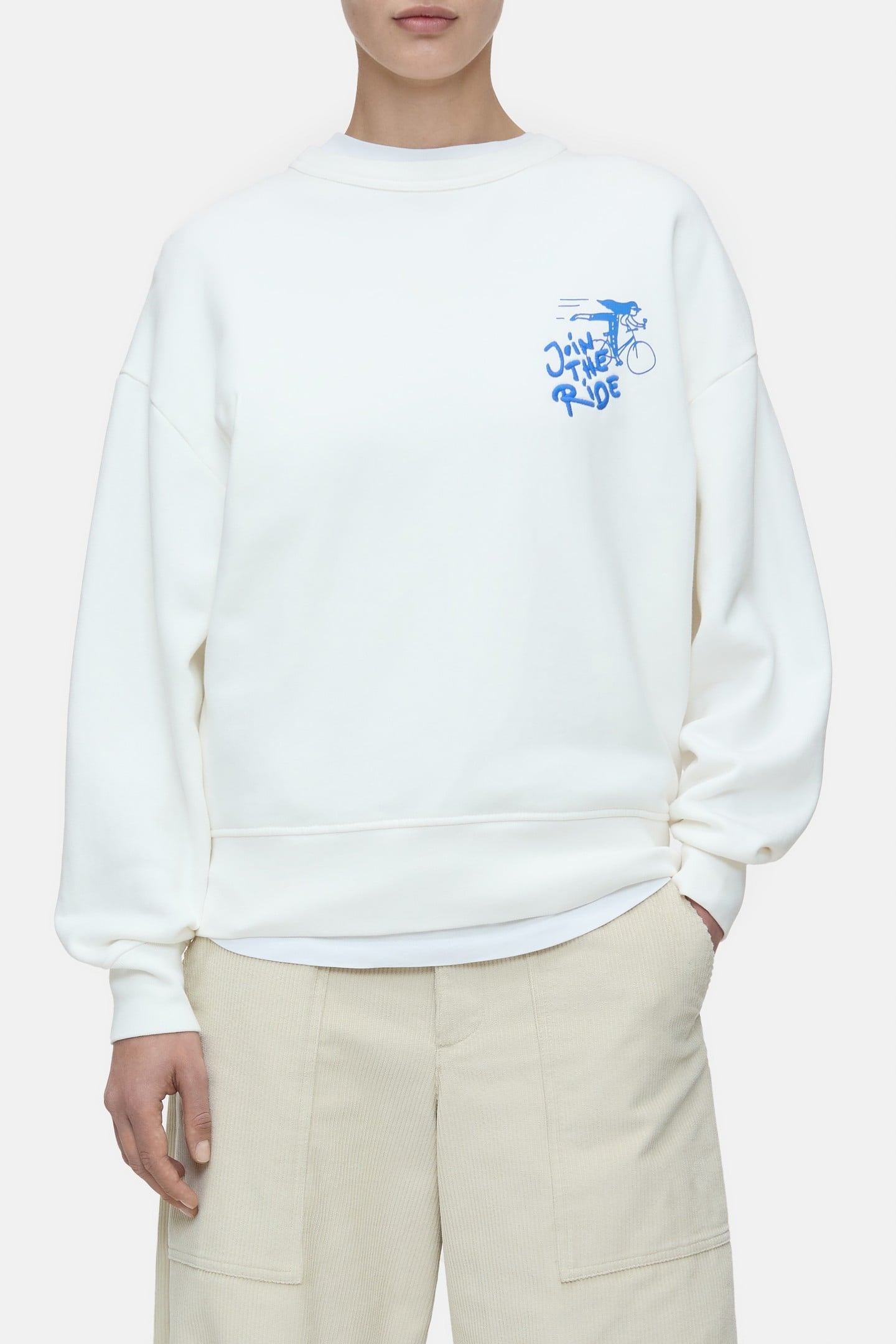 PRINTED CREWNECK T-SHIRTS IVORY 2