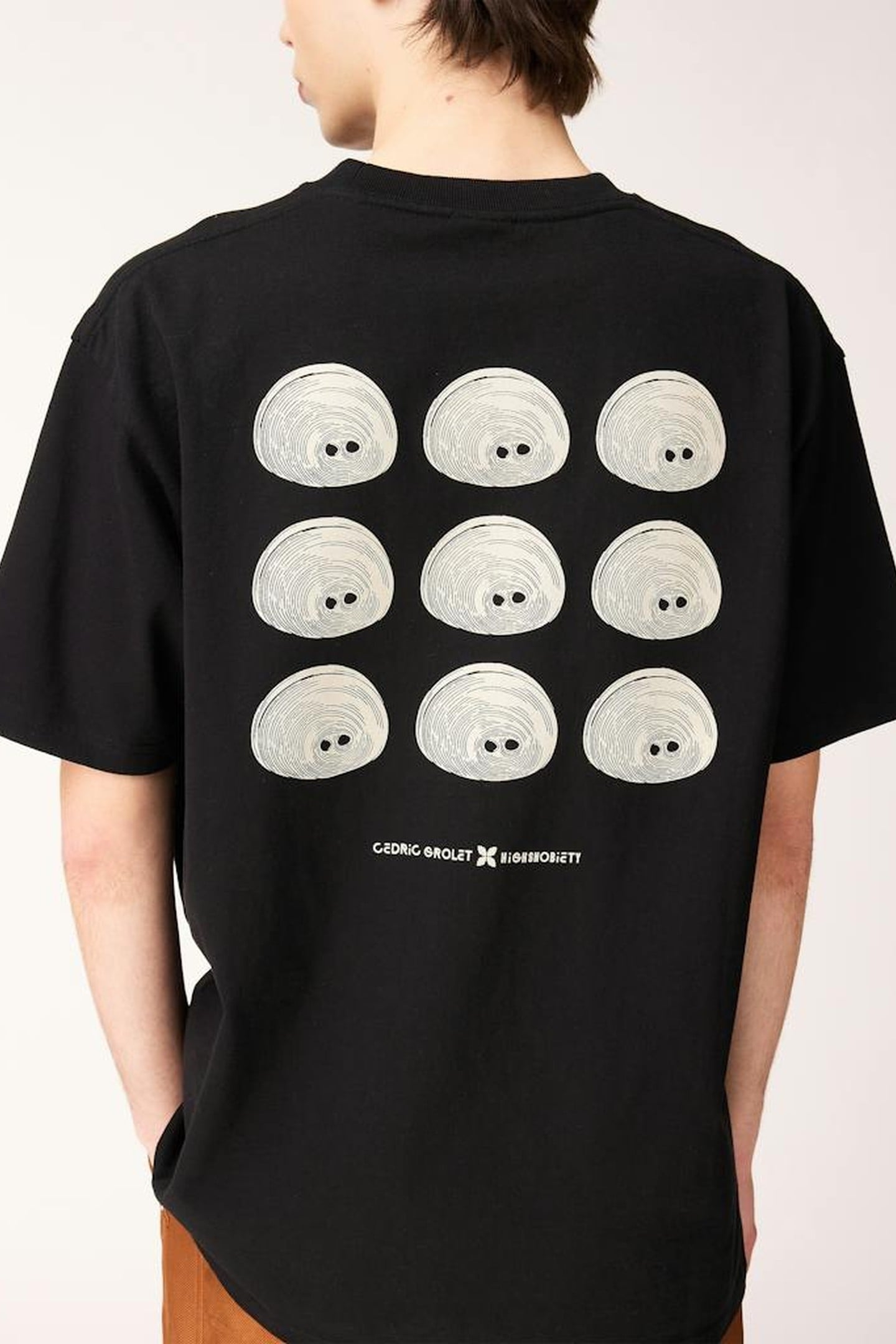 CEDRIC GROLET X HIGHSNOBIETY – PAIN AU CHOCOLAT T-SHIRT BLAC 3