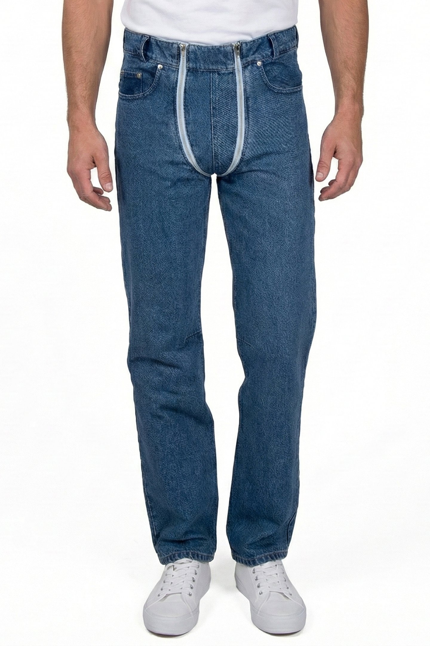 GMBH – UNISEX LATA DENIM TROUSERS BLUE 1