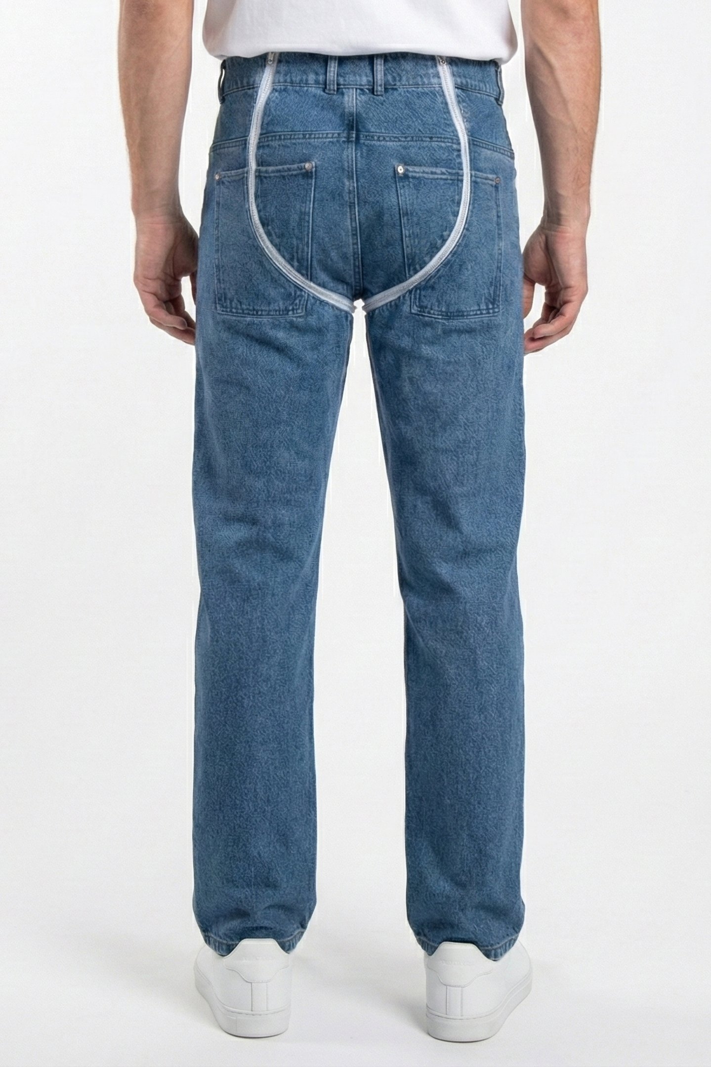 GMBH – UNISEX LATA DENIM TROUSERS BLUE 2