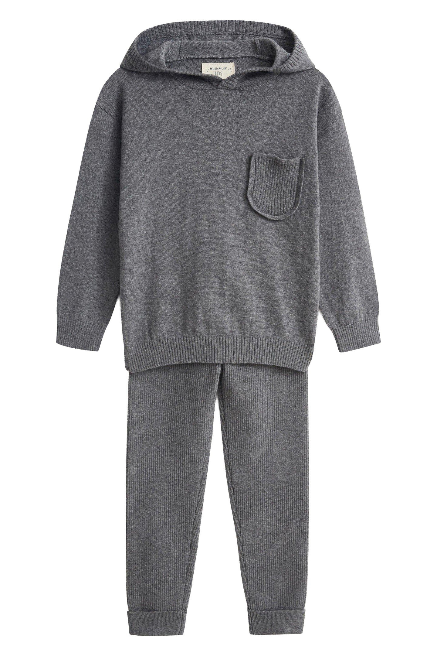 KNITTED COSY SET MID GREY 3