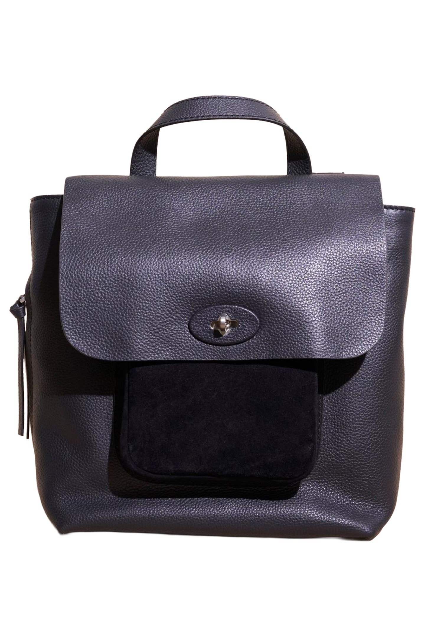 LILY TWIST LOCK BACKPACK PURE BLACK 1