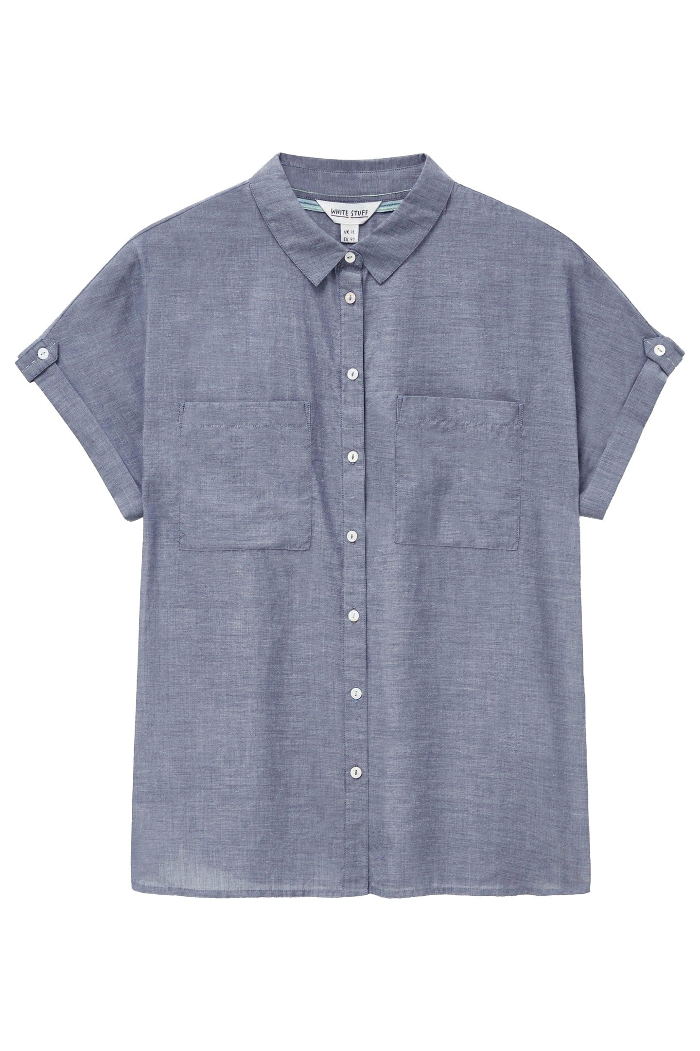 ELLA SHIRT BLUE MULTI 2