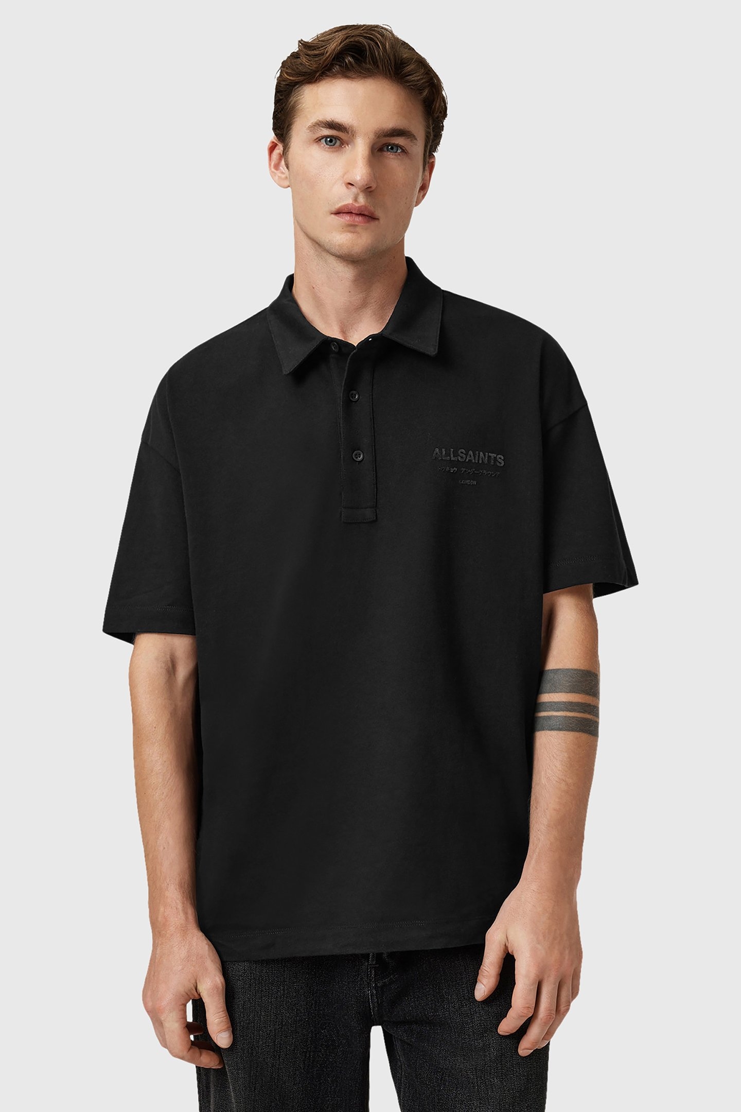 XANDER SS POLO JET BLACK 1