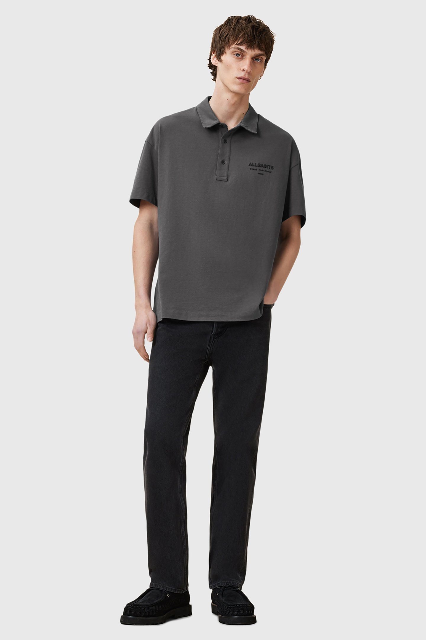 XANDER SS POLO GRAVESTONE GREY 3