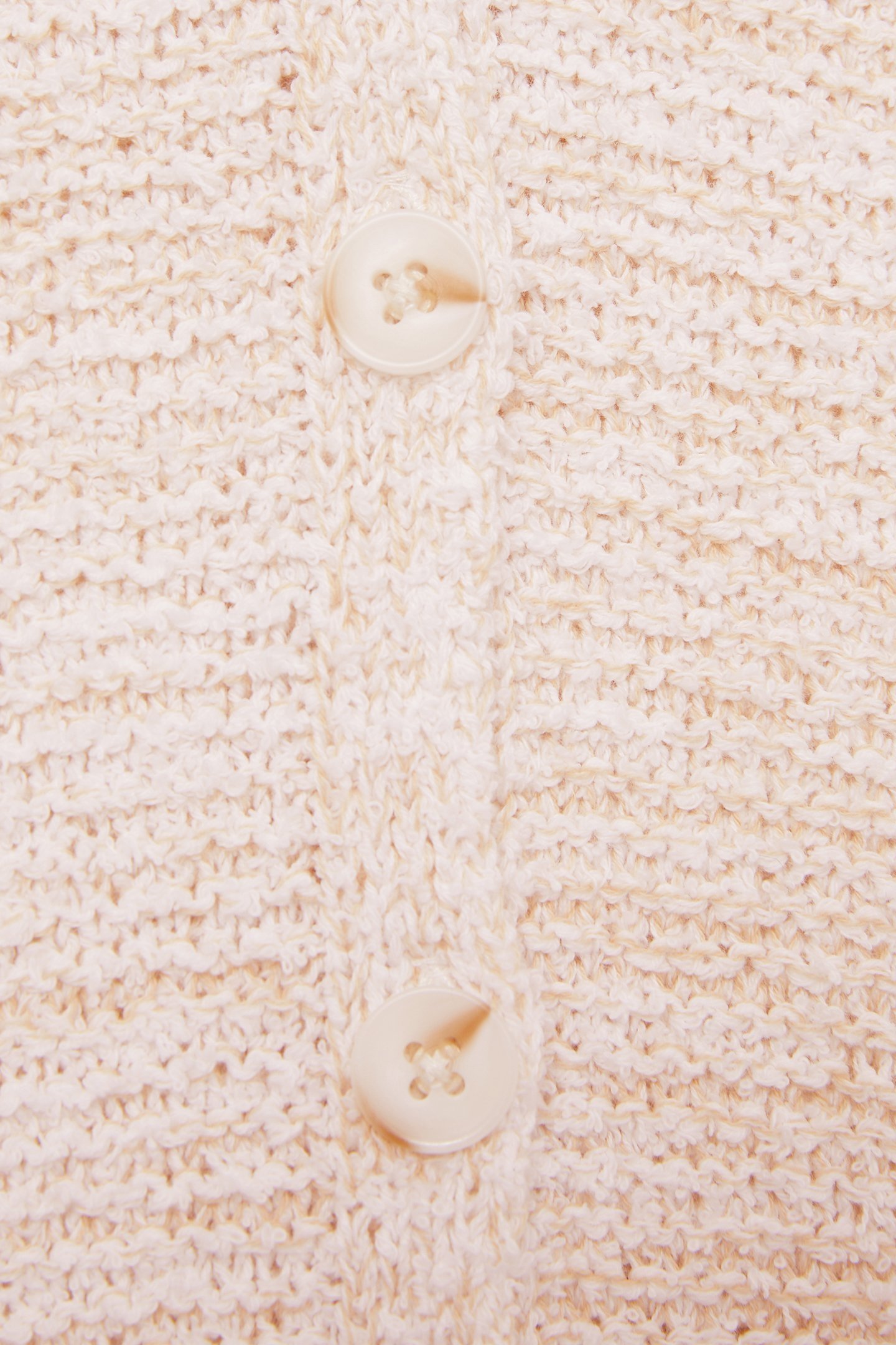 BUTTON THROUGH KNITTED TOP IVORY 6