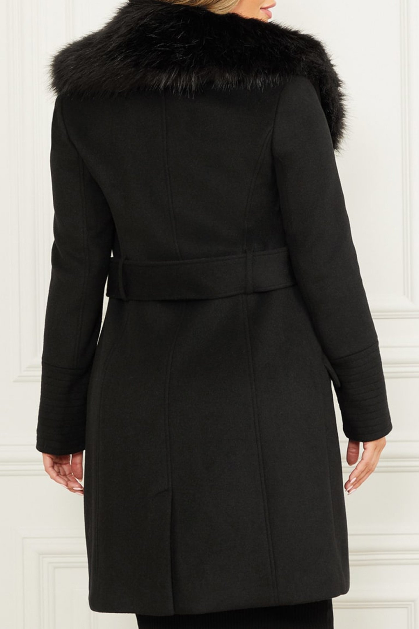 LORETA COAT JET BLACK A996 2