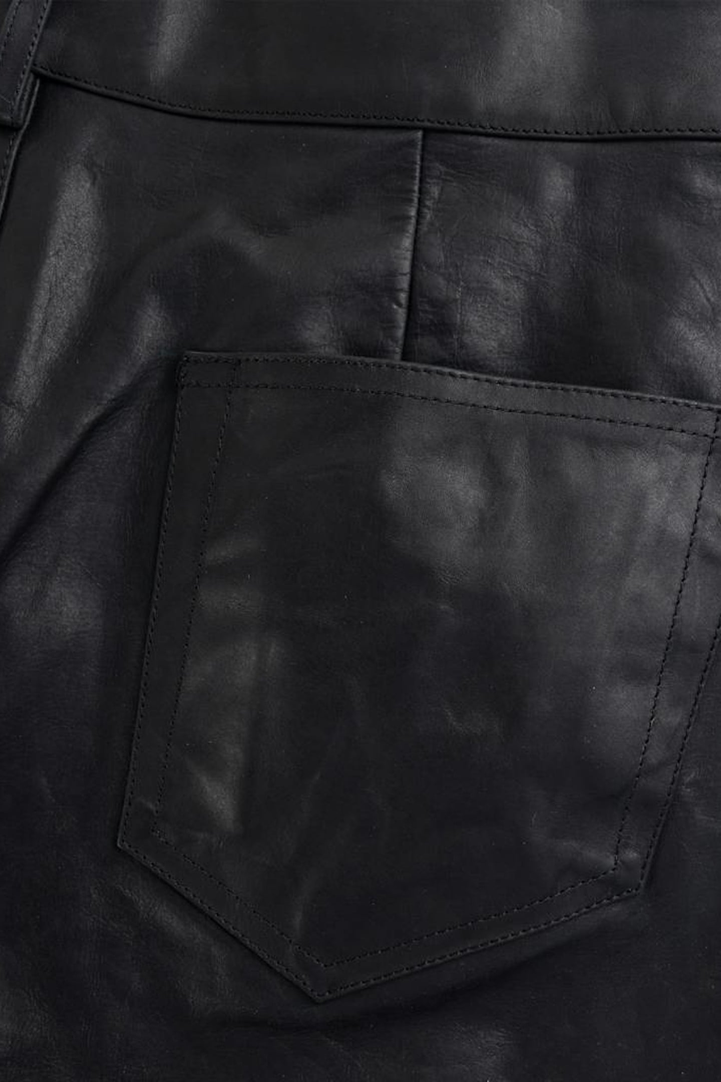 RICK OWENS – GETH CUTOFFS SHORTS BLACK 4