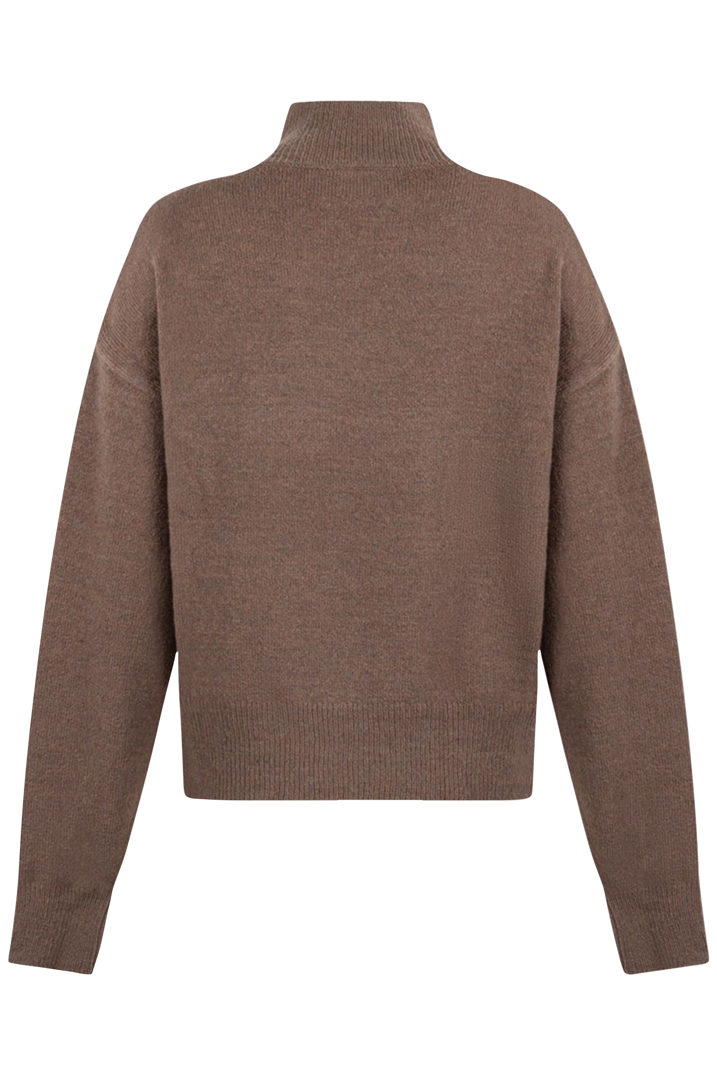CHIARA KNITTED PULL LONG SLEEVE PINE BARK MELEE 2