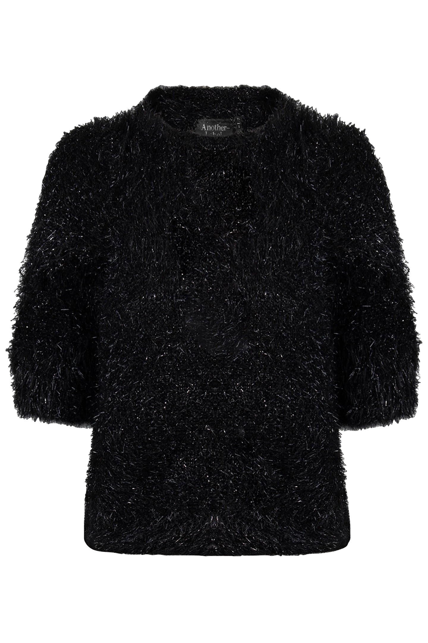 JACKY KNITTED PULL SHORT SLEEVE BLACK 2