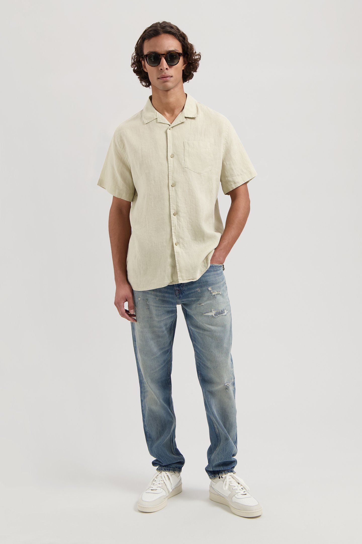 HERO RESORT SHIRT SAND 3