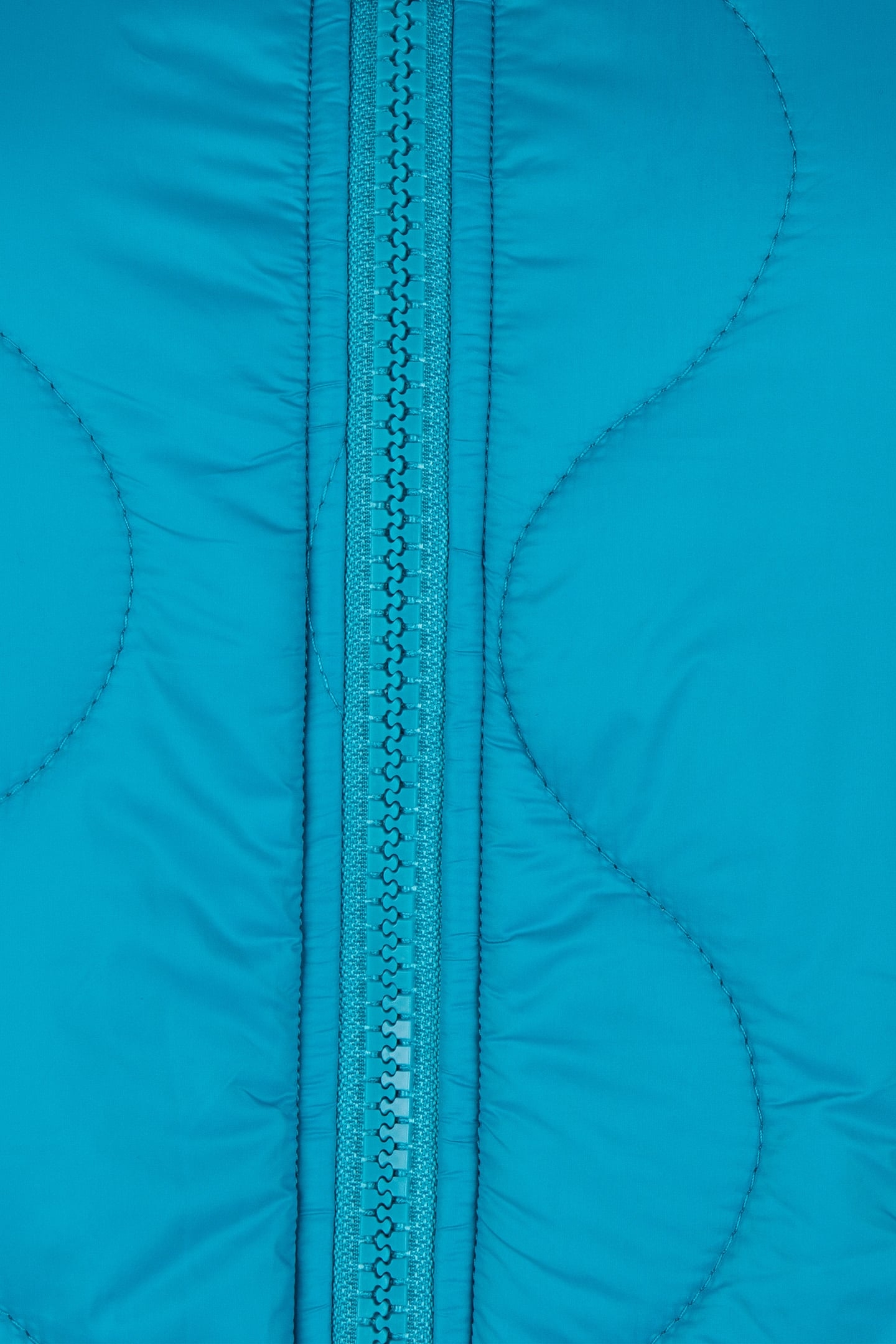 BODYWARMER QUILTED LONG PETROL 8