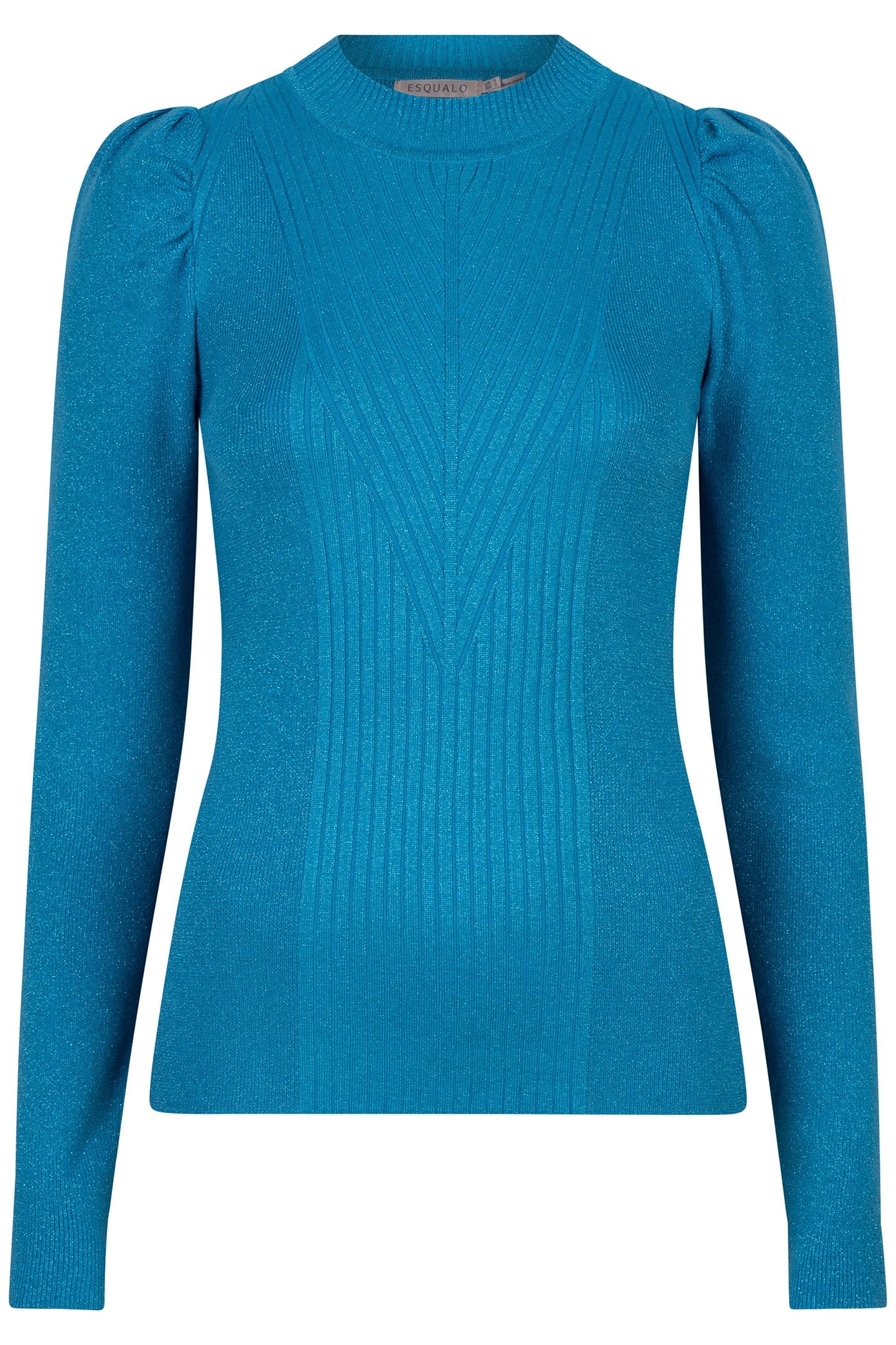 SWEATER TURTLE NECK LUREX PETROL 6