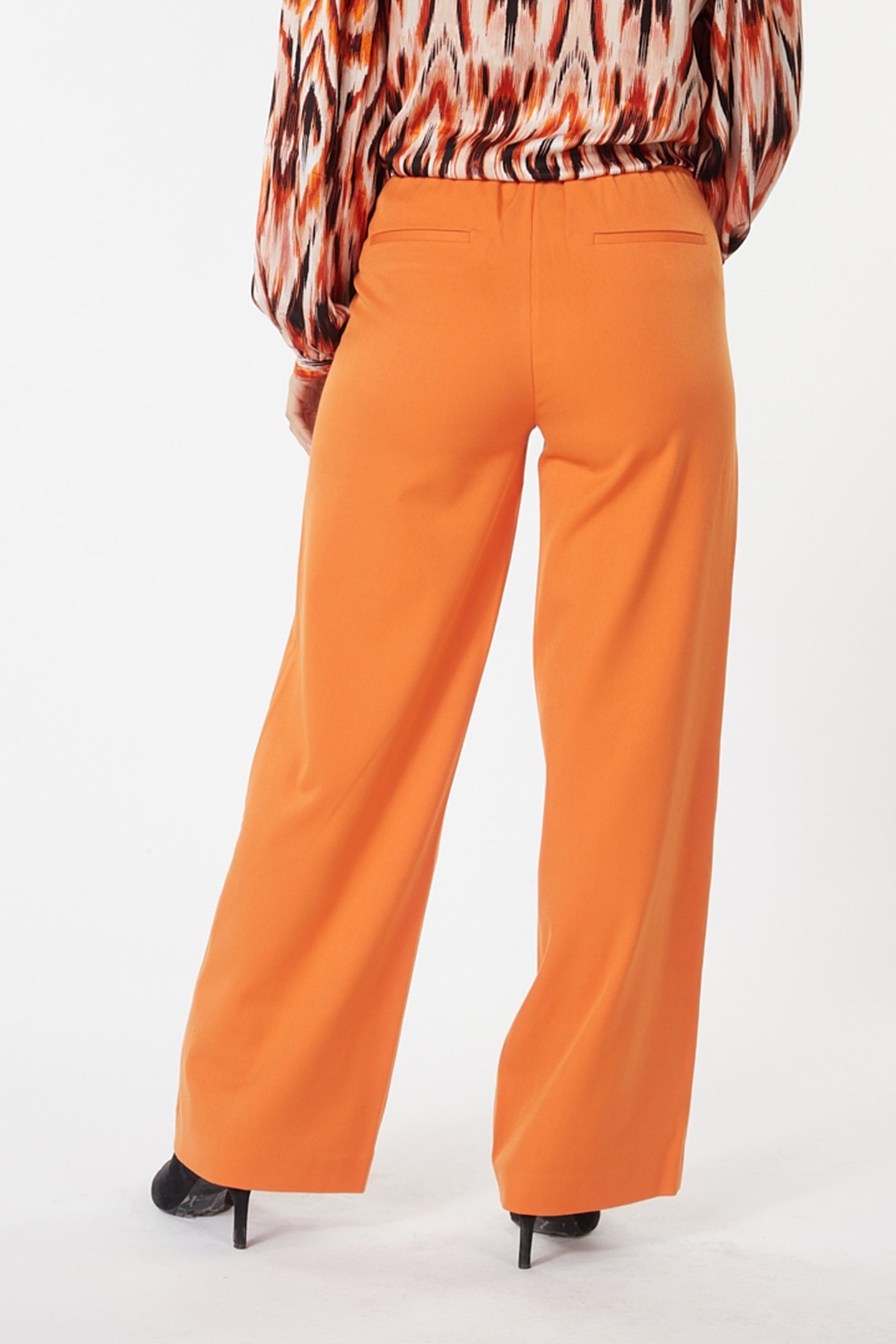 TROUSERS ELASTIC WB PUMPKIN 4