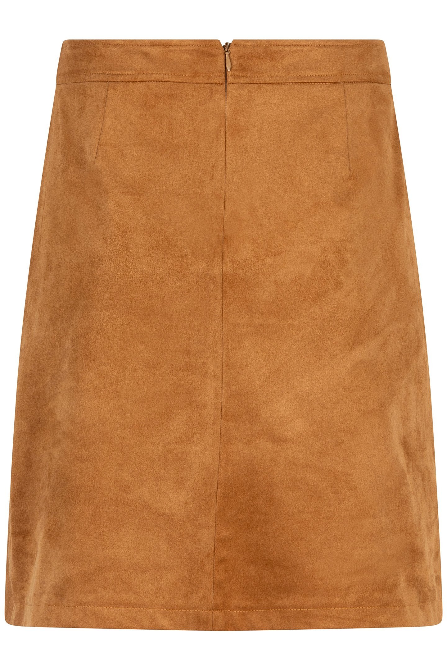 SKIRT OVERLAP SUEDINE CAMEL 7