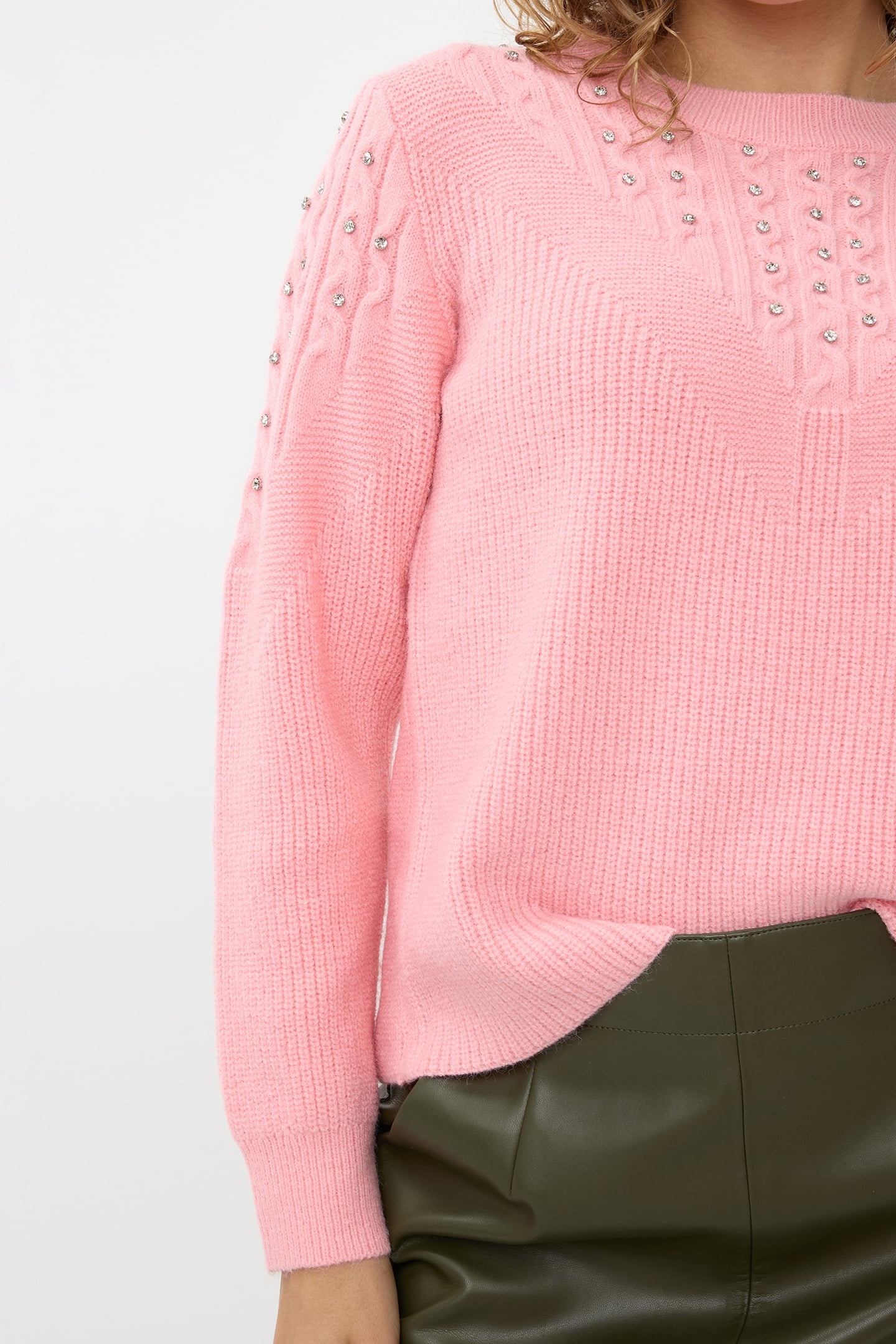 SWEATER V STONES BLUSH 6