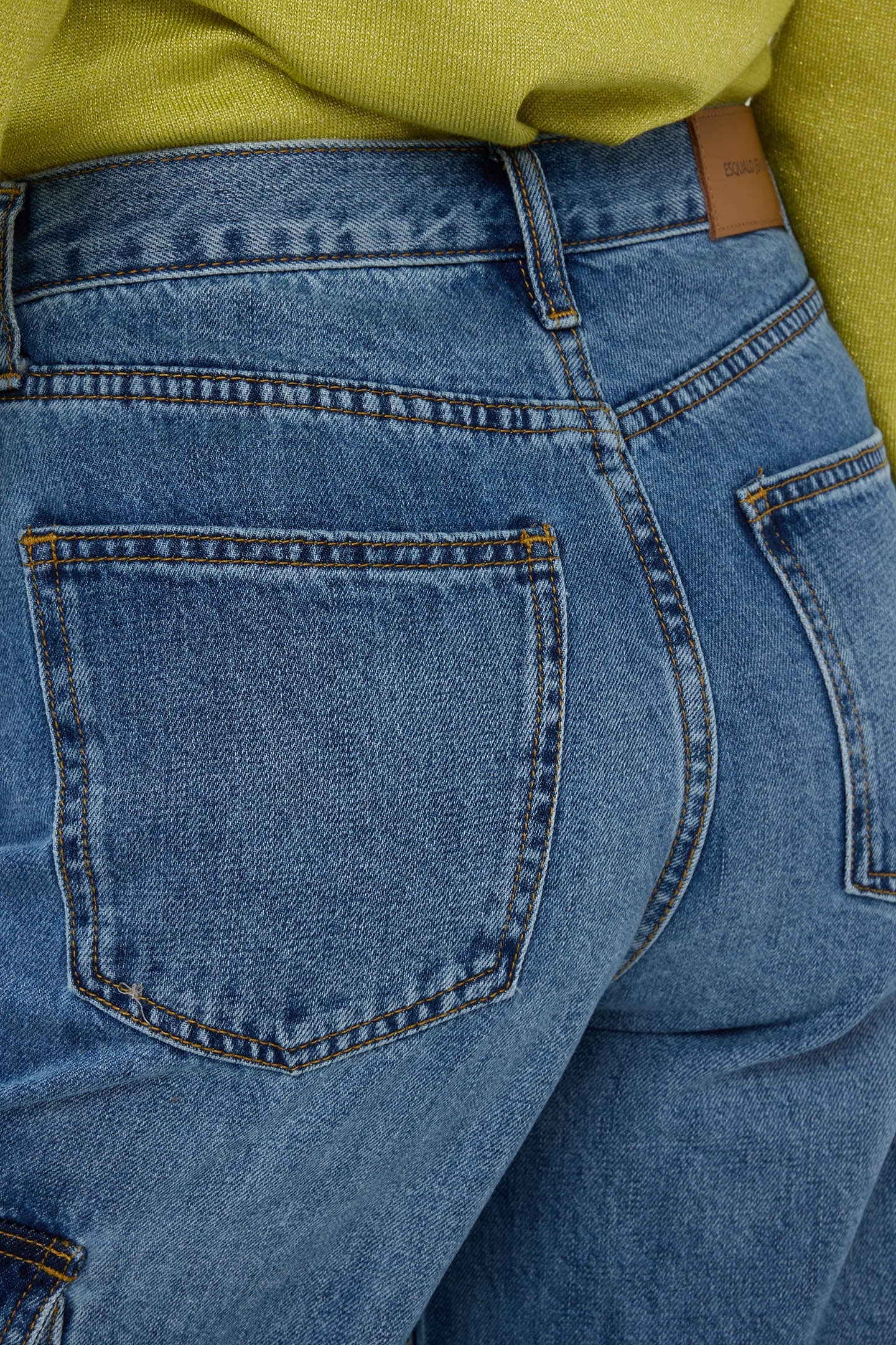 TROUSERS JEANS CARGO WIDE LEG JEANS BLUE 7