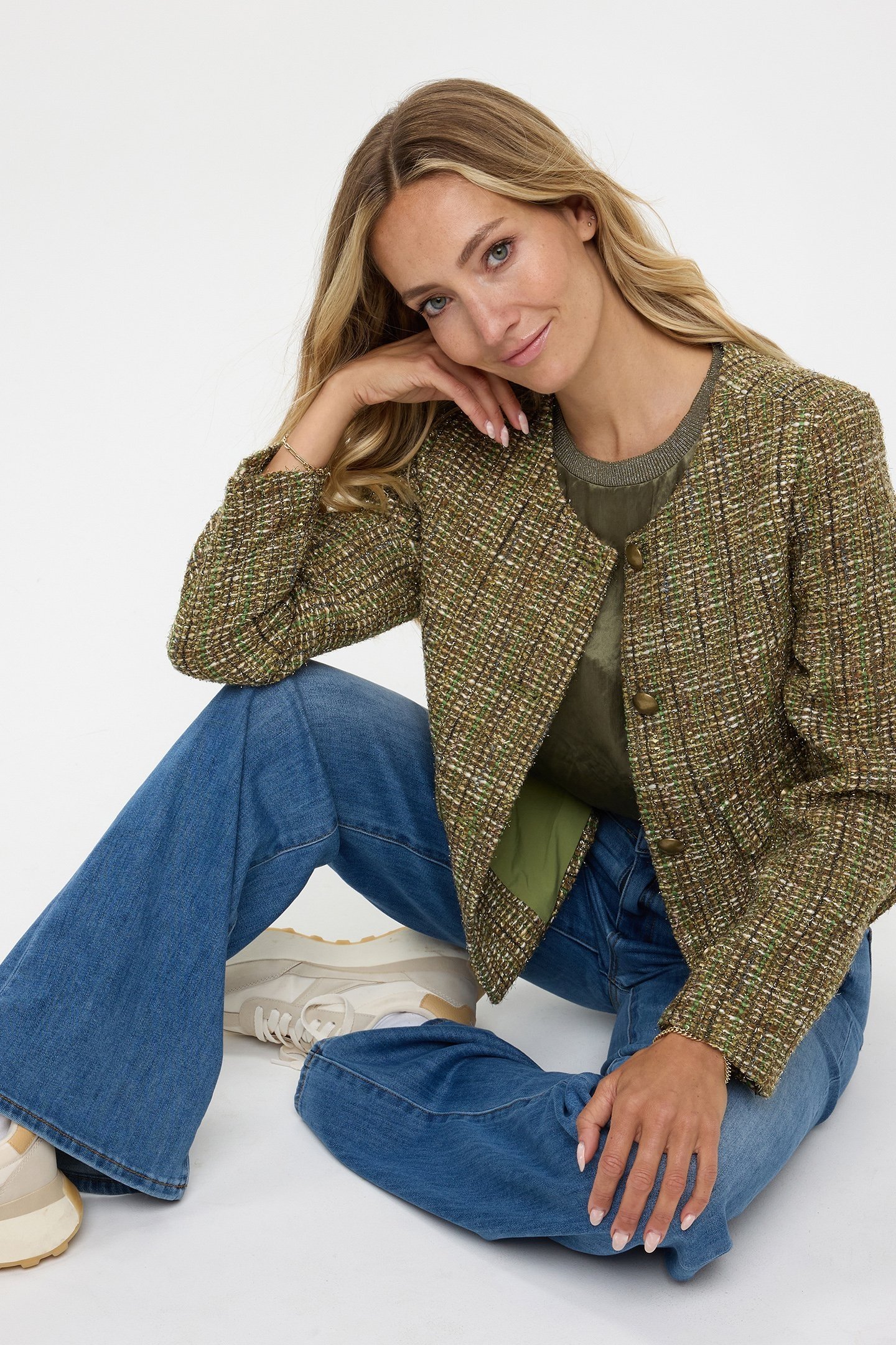 BLAZER TWEED MULTI COLOR 2