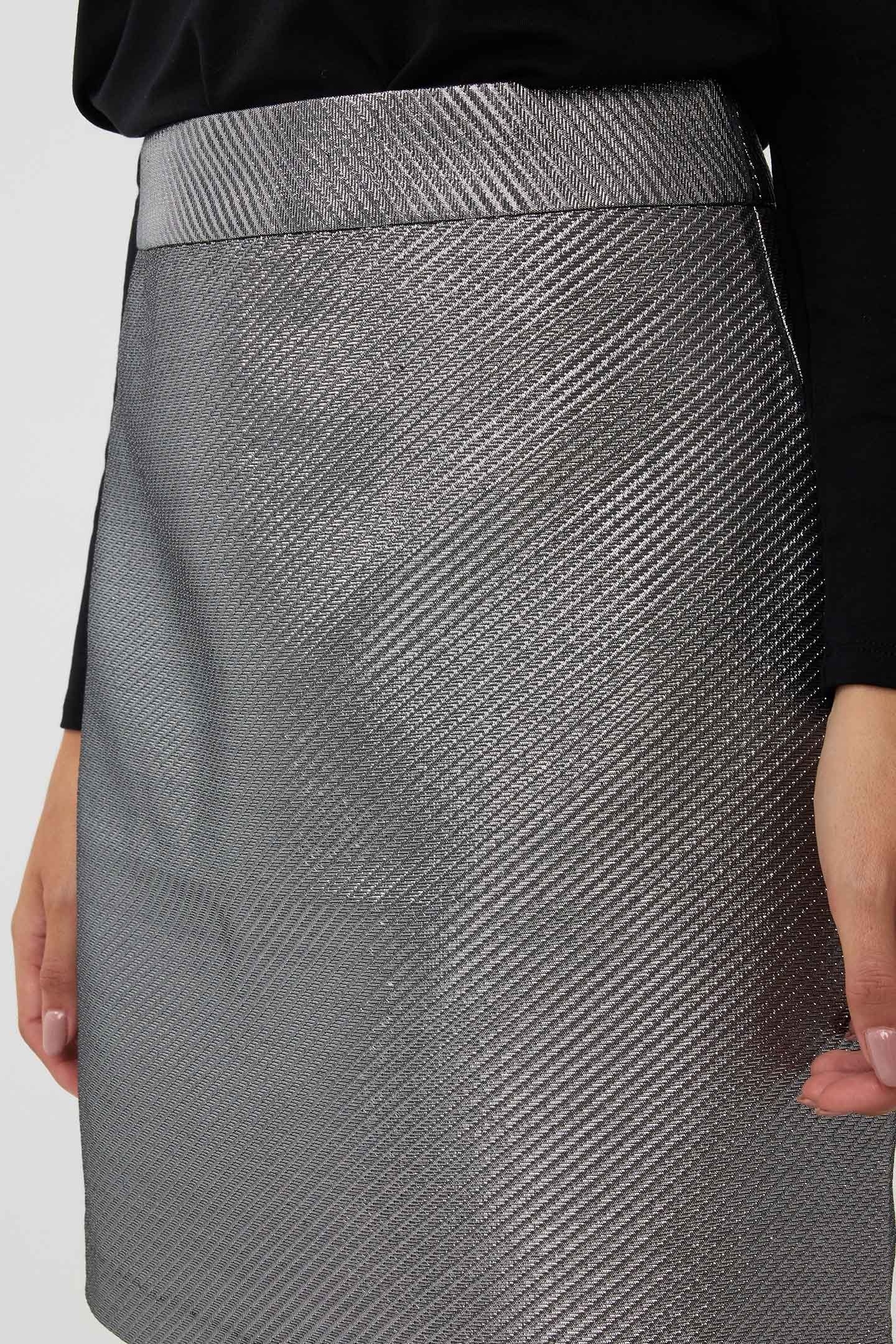 SKIRT METALLIC SILVER 8