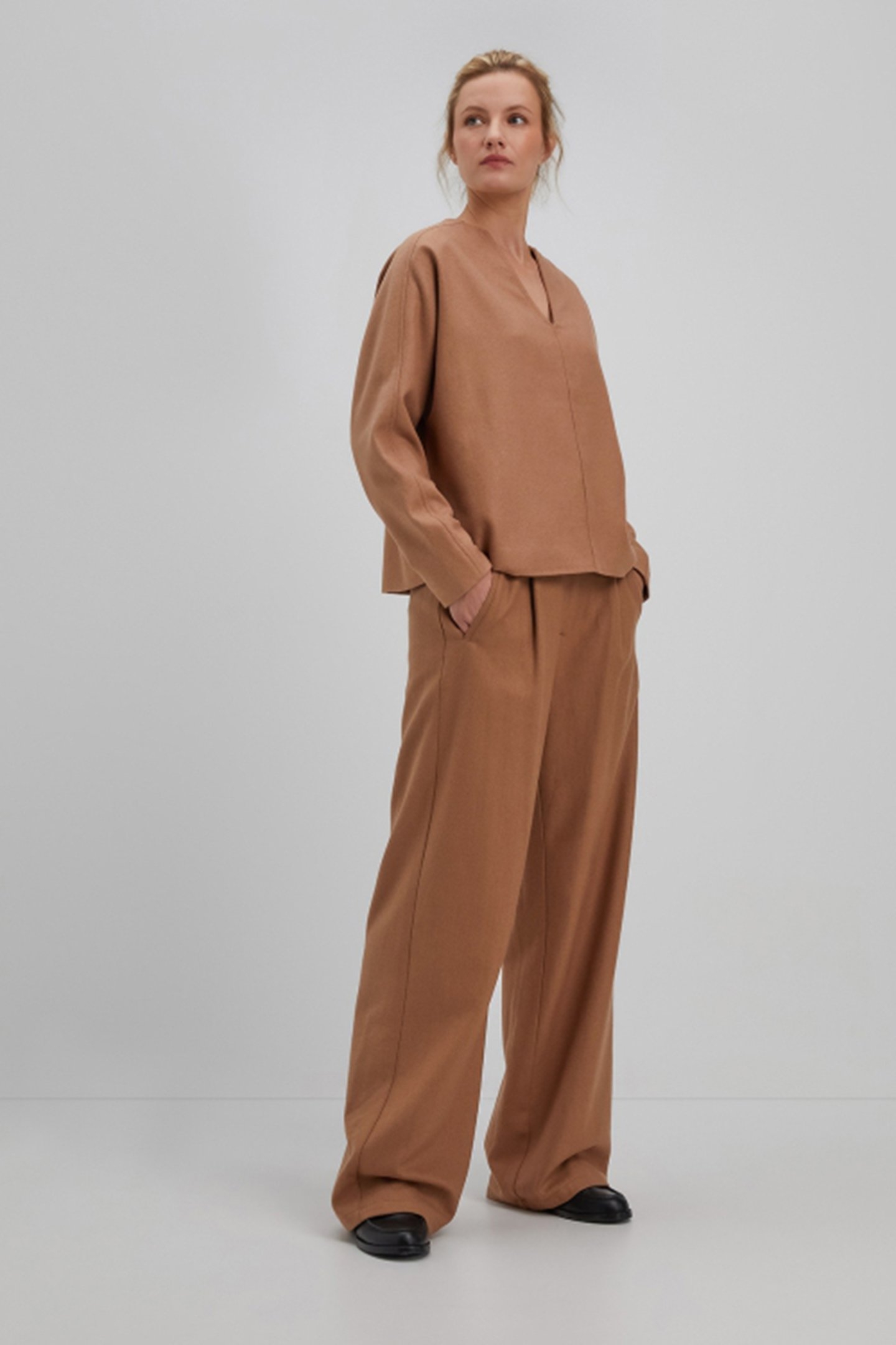 STELLA TOP CARAMEL MELANGE 2