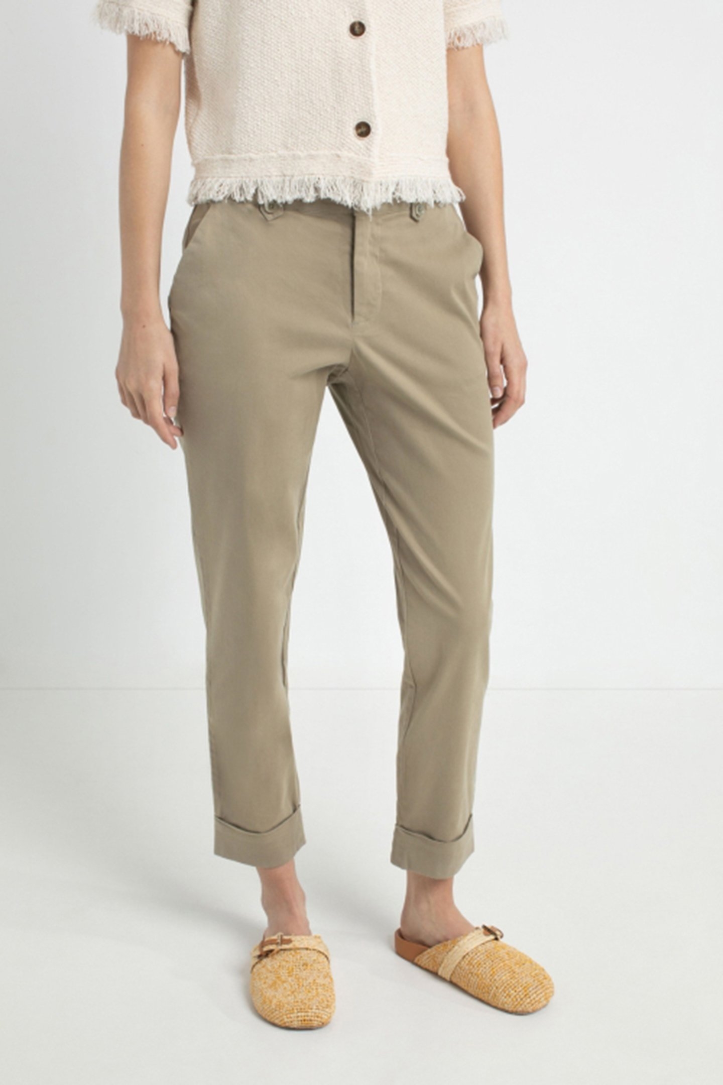 DAMIAN PANTS LIGHT OLIVE 1