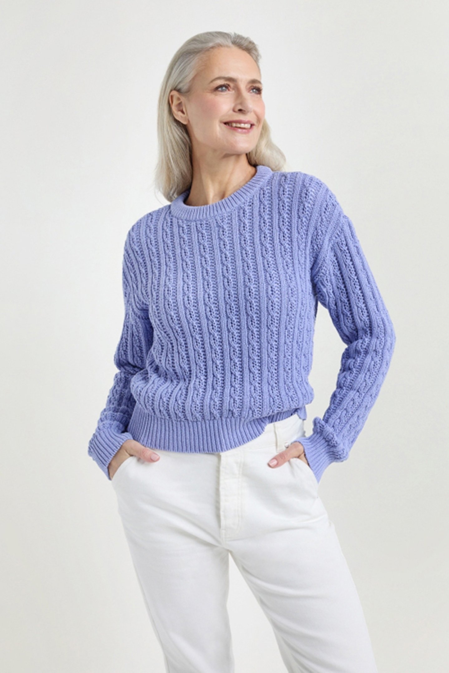 JIM SWEATER LAVENDER 1
