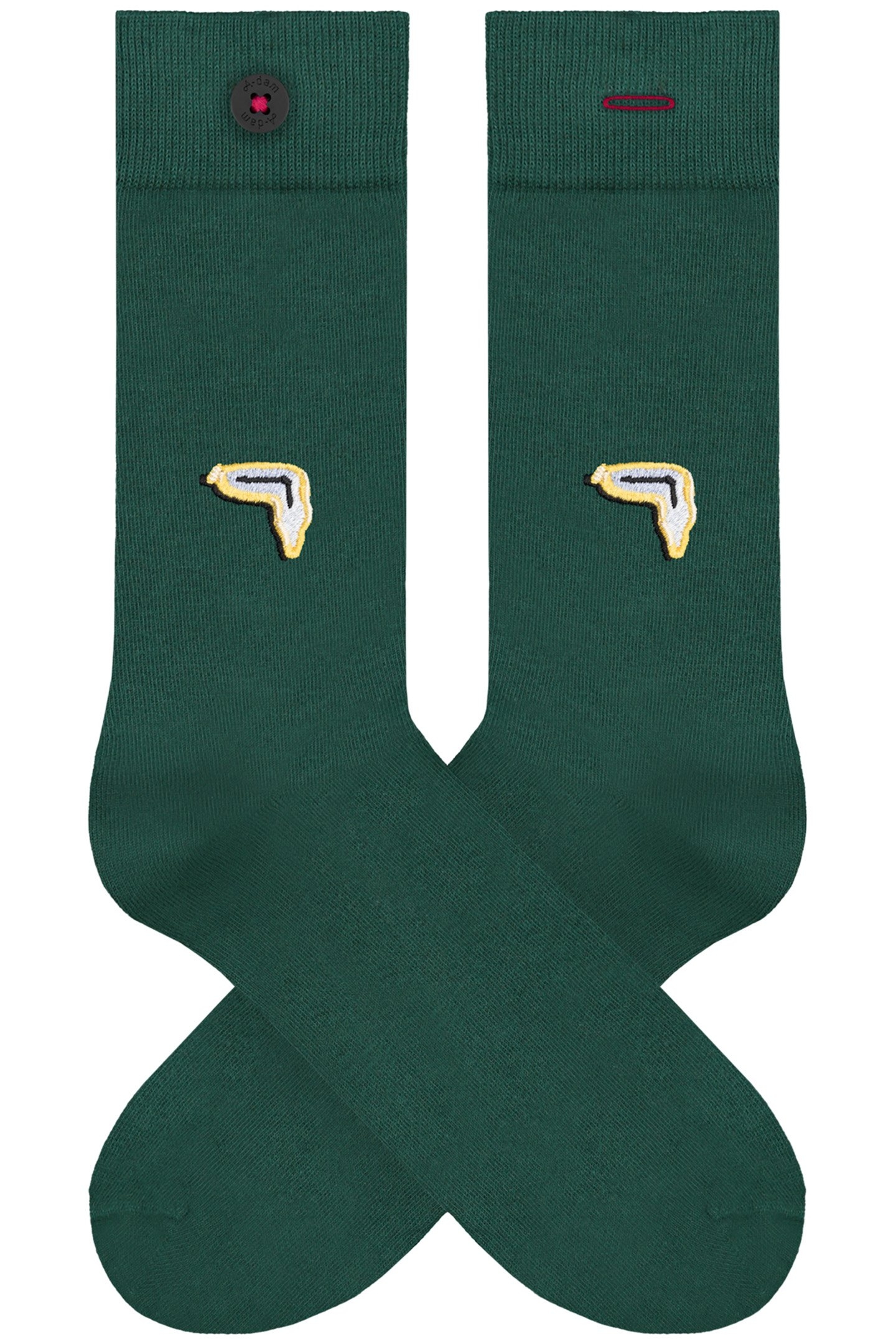 UNISEX A-DAM 4-PACK CASUAL SOCKS MULTICOLOR 2