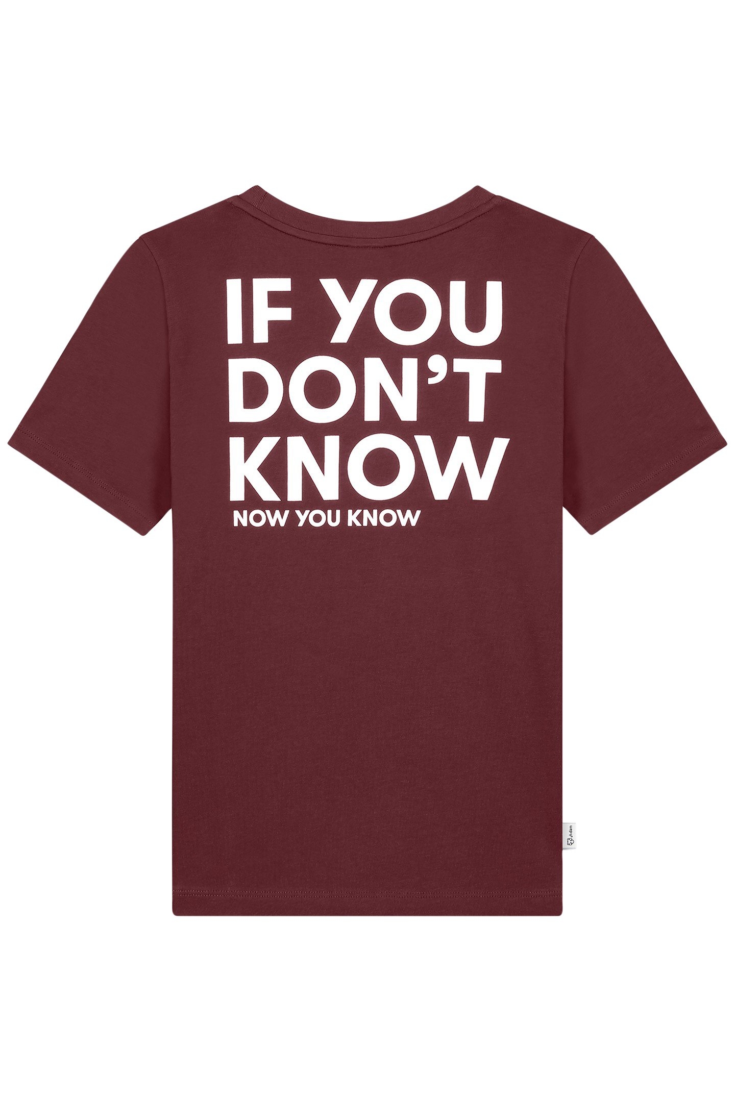 ICONIC TEE PURPLE WORD PORT ROYALE 1