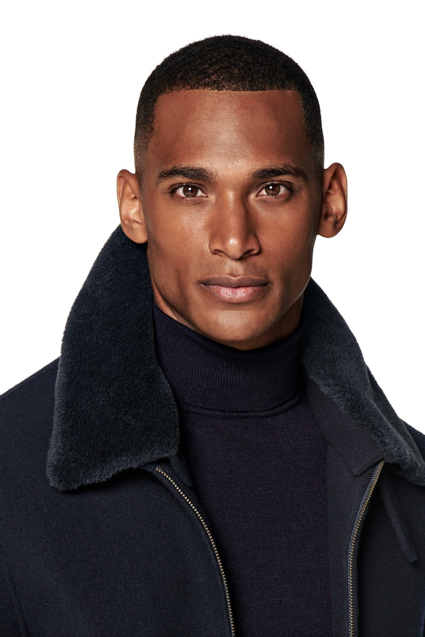 SHEARLING BOMBER-NAVY NAVY 5